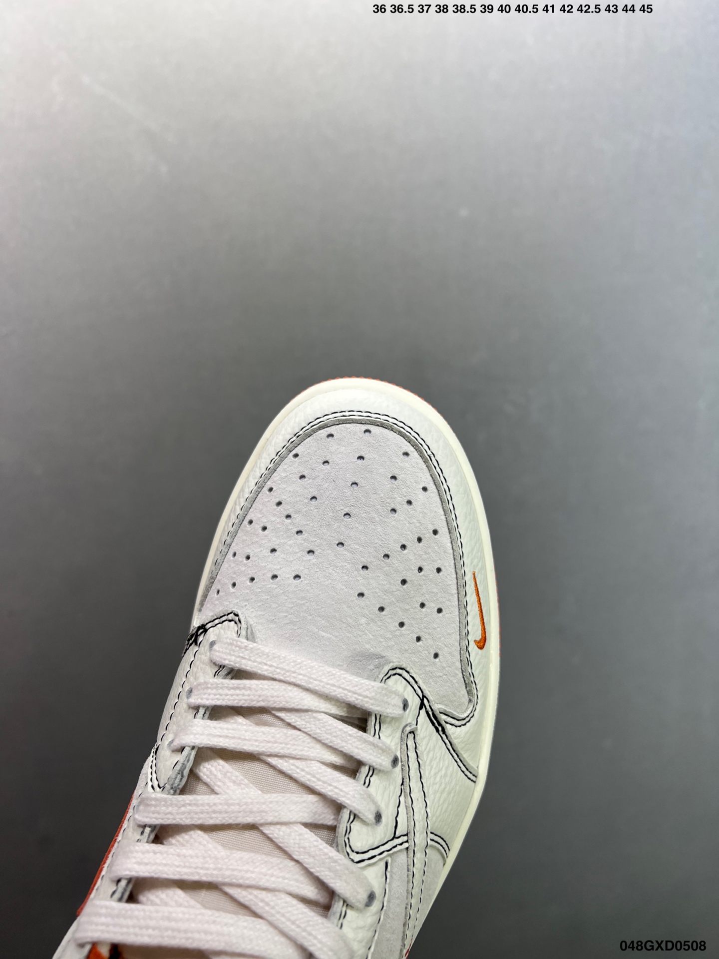 Nike Air Jordan 1 Low Fendi Custom White/Orange Retro Shoes 6 i1746638954813 9119 0 4