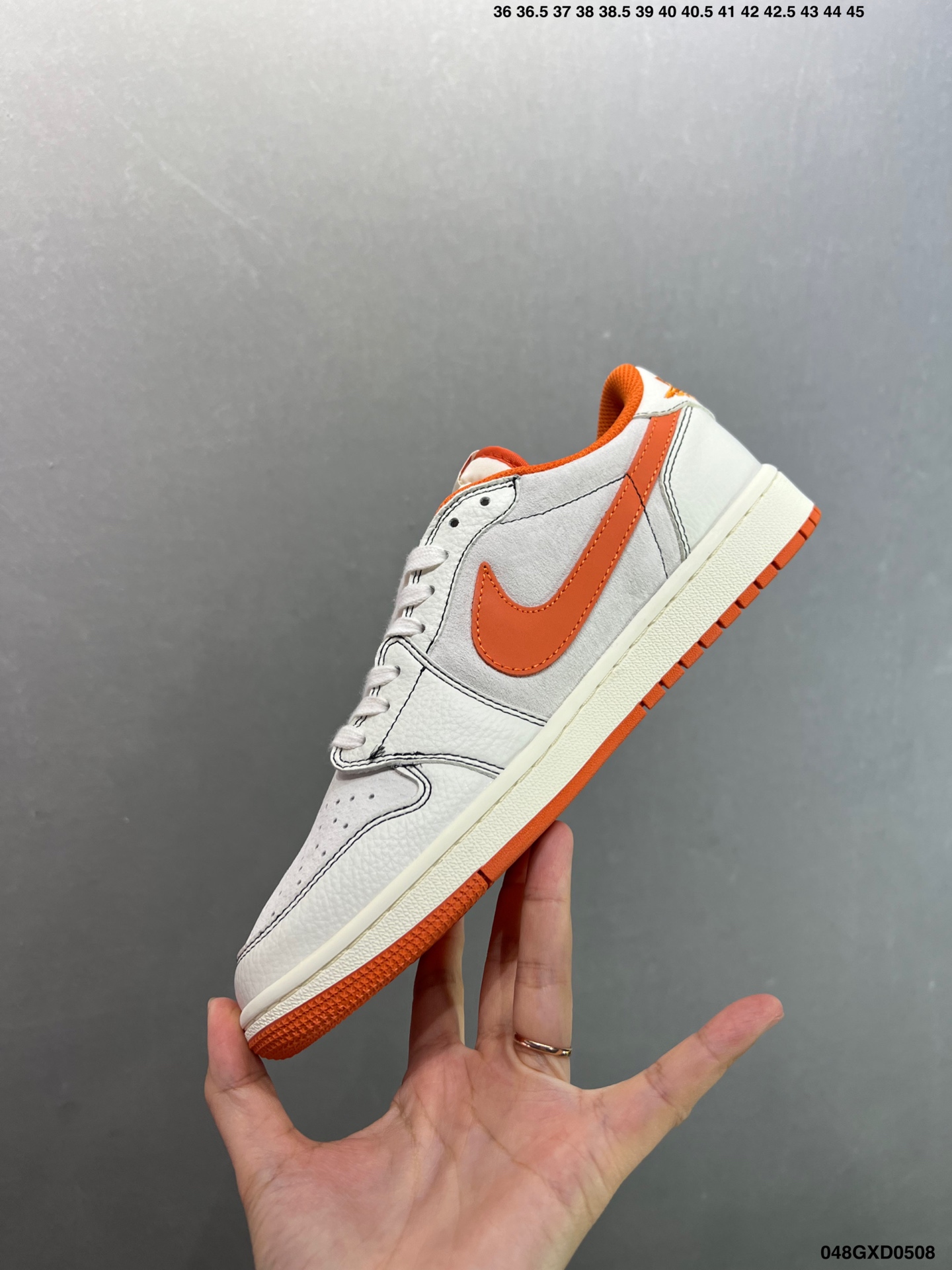 Nike Air Jordan 1 Low Fendi Custom White/Orange Retro Shoes 4 i1746638954860 9098 0 2