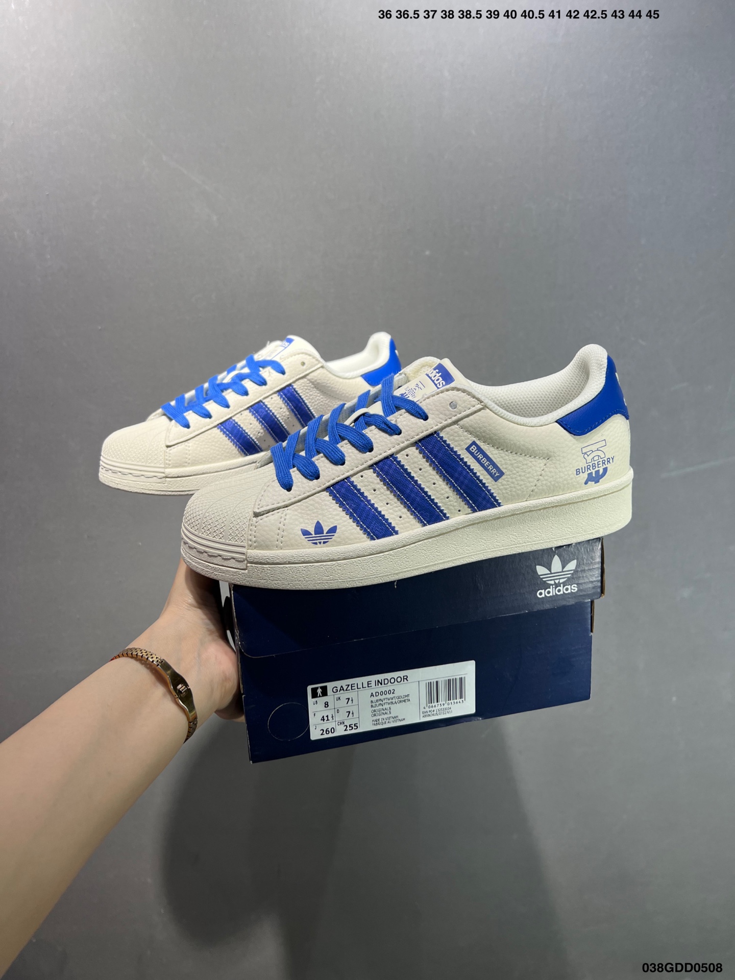 Adidas Originals Superstar Burberry Collaboration Casual Sneakers 10 i1746639502390 1190 0 8