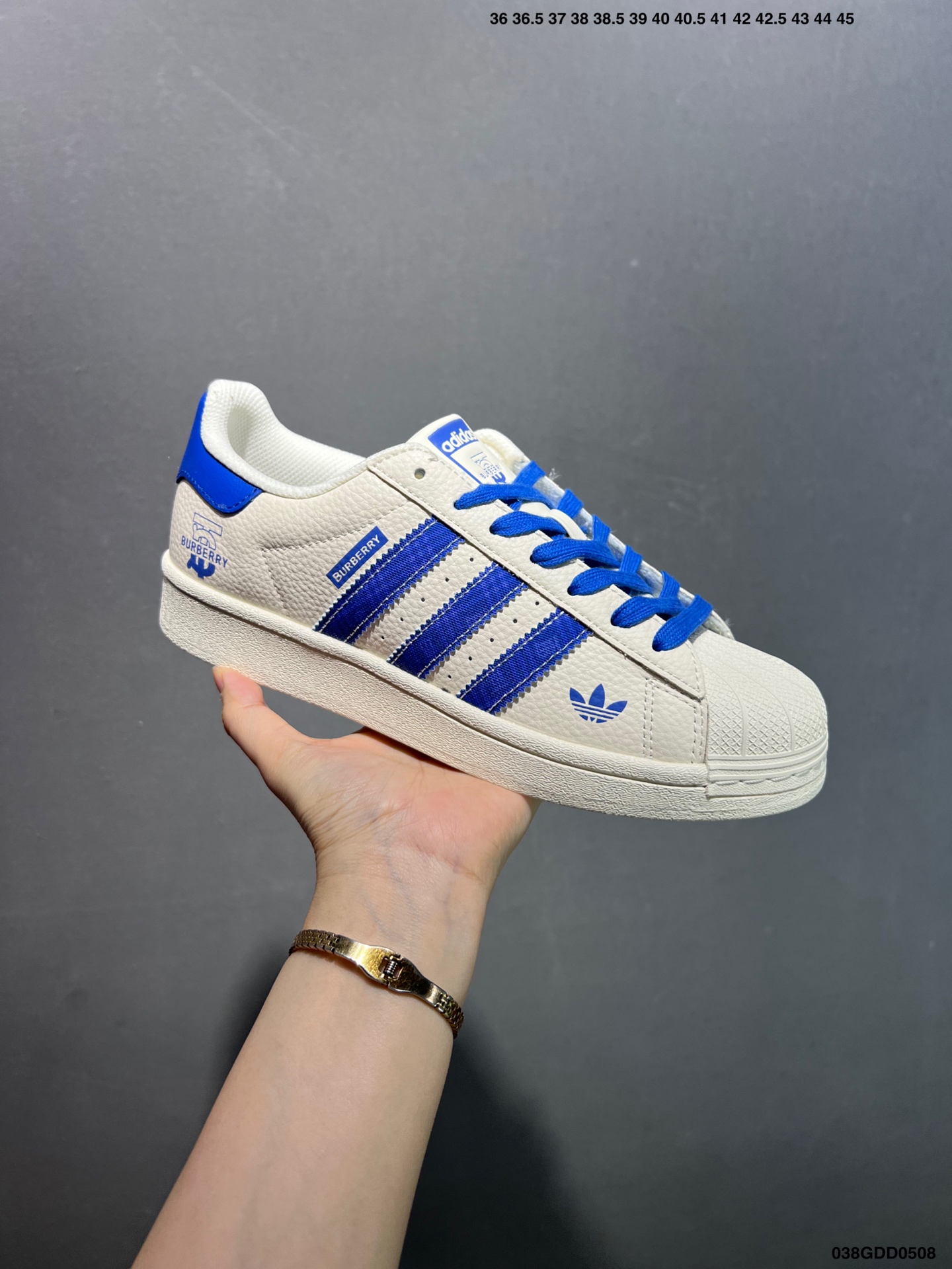 Adidas Originals Superstar Burberry Collaboration Casual Sneakers 3 i1746639502405 9583 0 1