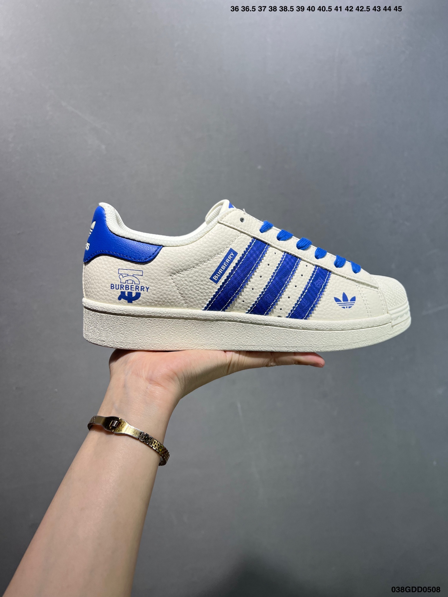 Adidas Originals Superstar Burberry Collaboration Casual Sneakers 2 i1746639502428 6250 0 0