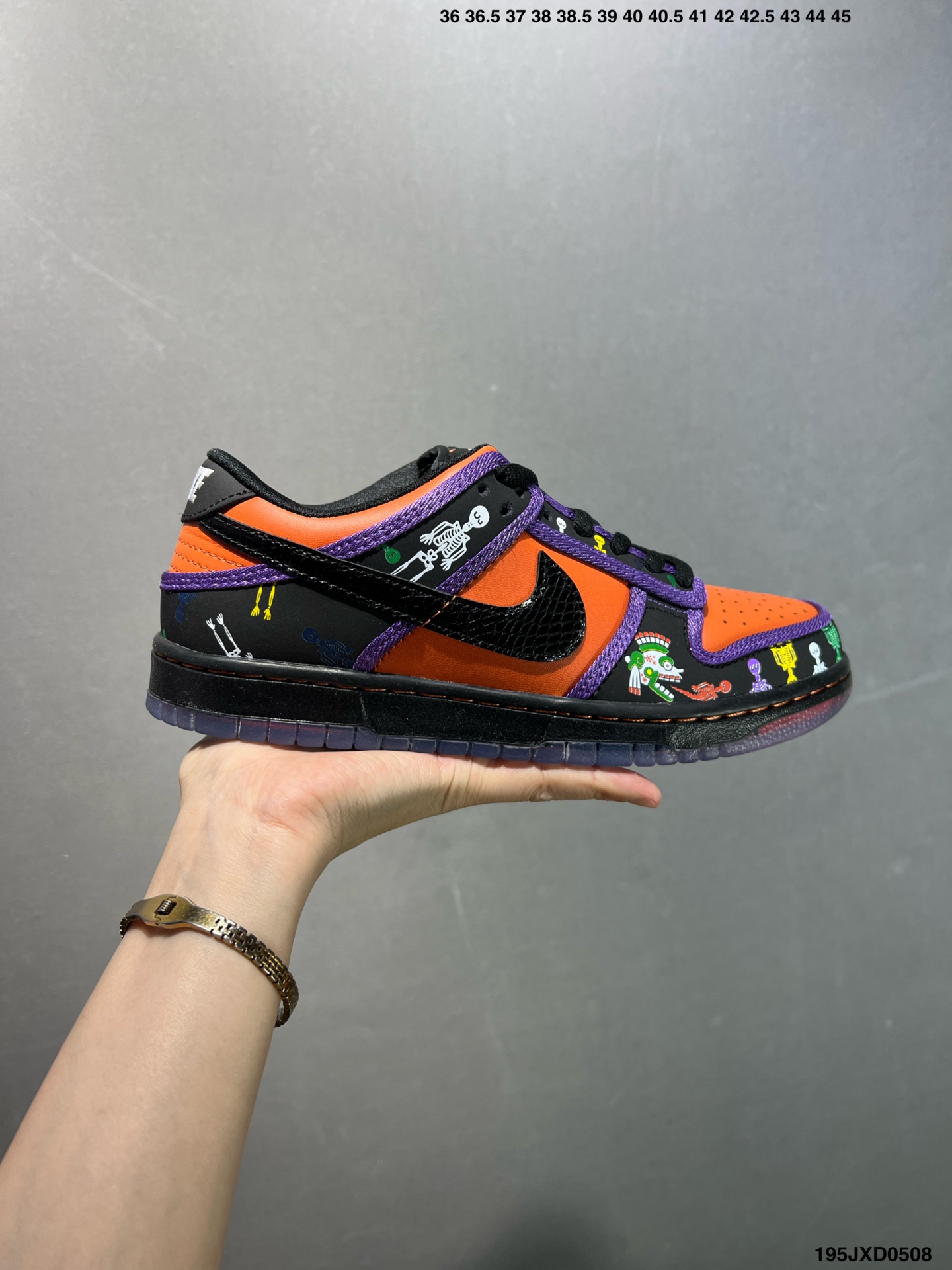 Nike SB Dunk Low 'Day of the Dead' Low-Top Sneakers - Casual & Stylish 2 i1746639732527 48 0 0