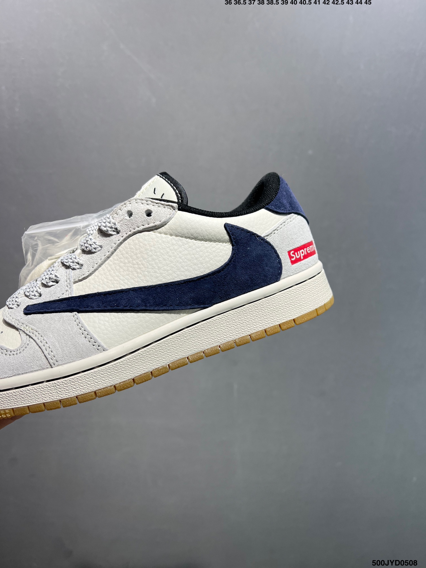 Air Jordan 1 TS Reverse Mocha Low-Top Sneakers with Supreme Branding 7 i1746639829383 2172 0 5
