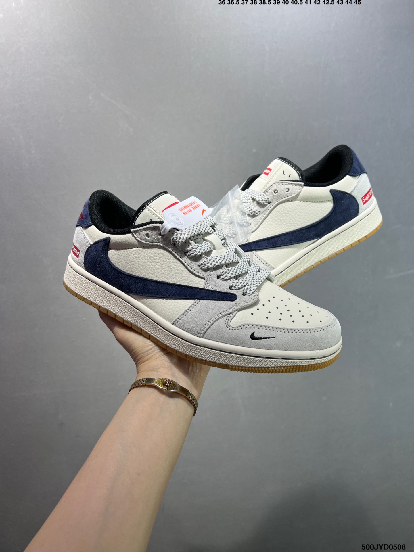 Air Jordan 1 TS Reverse Mocha Low-Top Sneakers with Supreme Branding 9 i1746639834116 4932 0 7