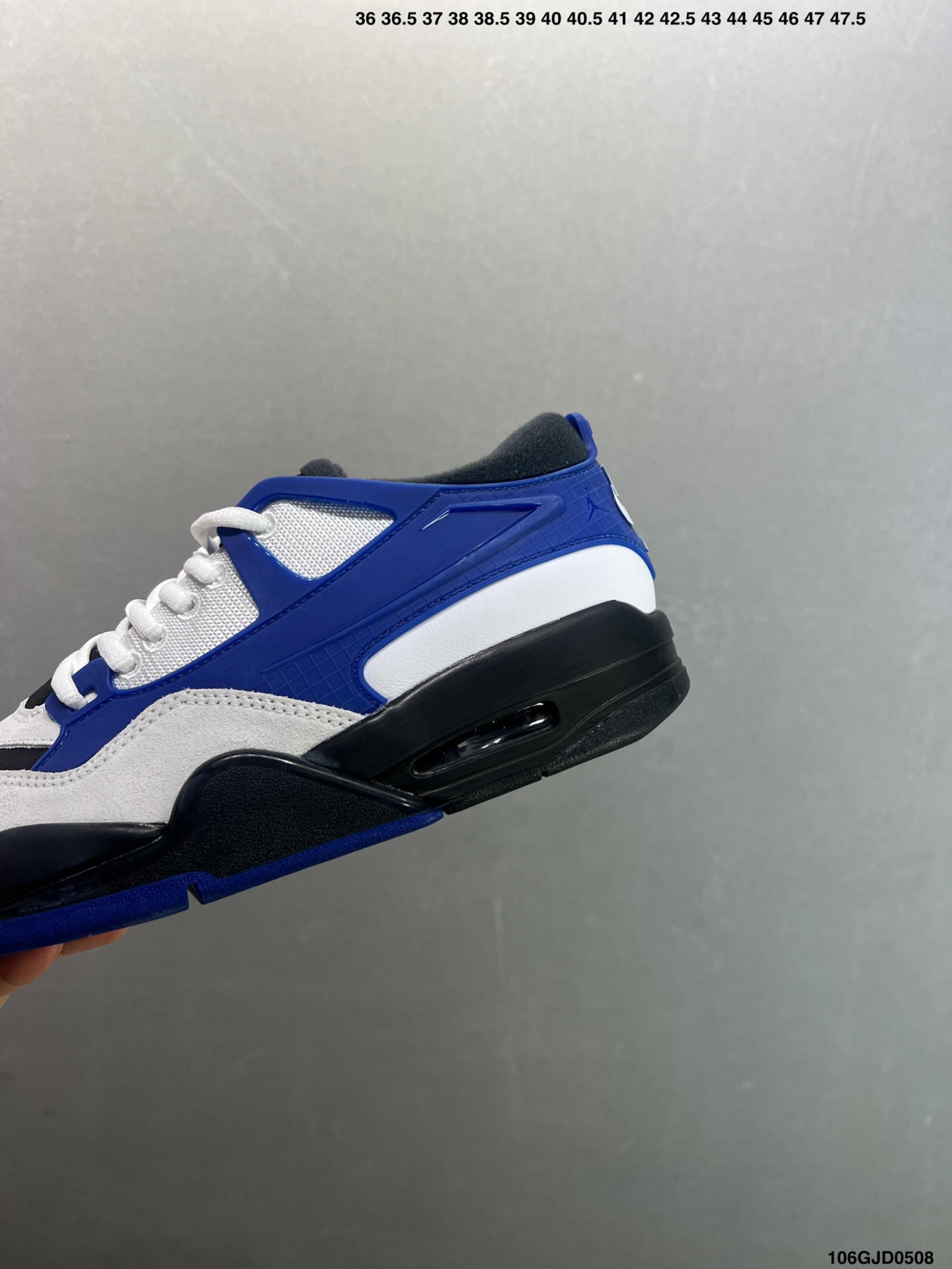 Air Jordan 4 Retro Basketball Shoes in Light Grey and Blue 7 i1746640056956 6301 0 5