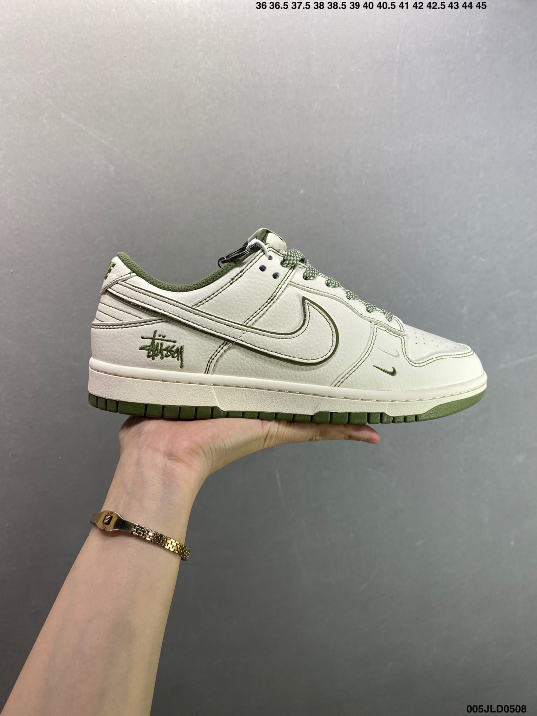 Stussy x Nike Dunk Low Cream/Olive Green: Fashion-Forward Sneakers 2 i1746641844360 6468 0 0