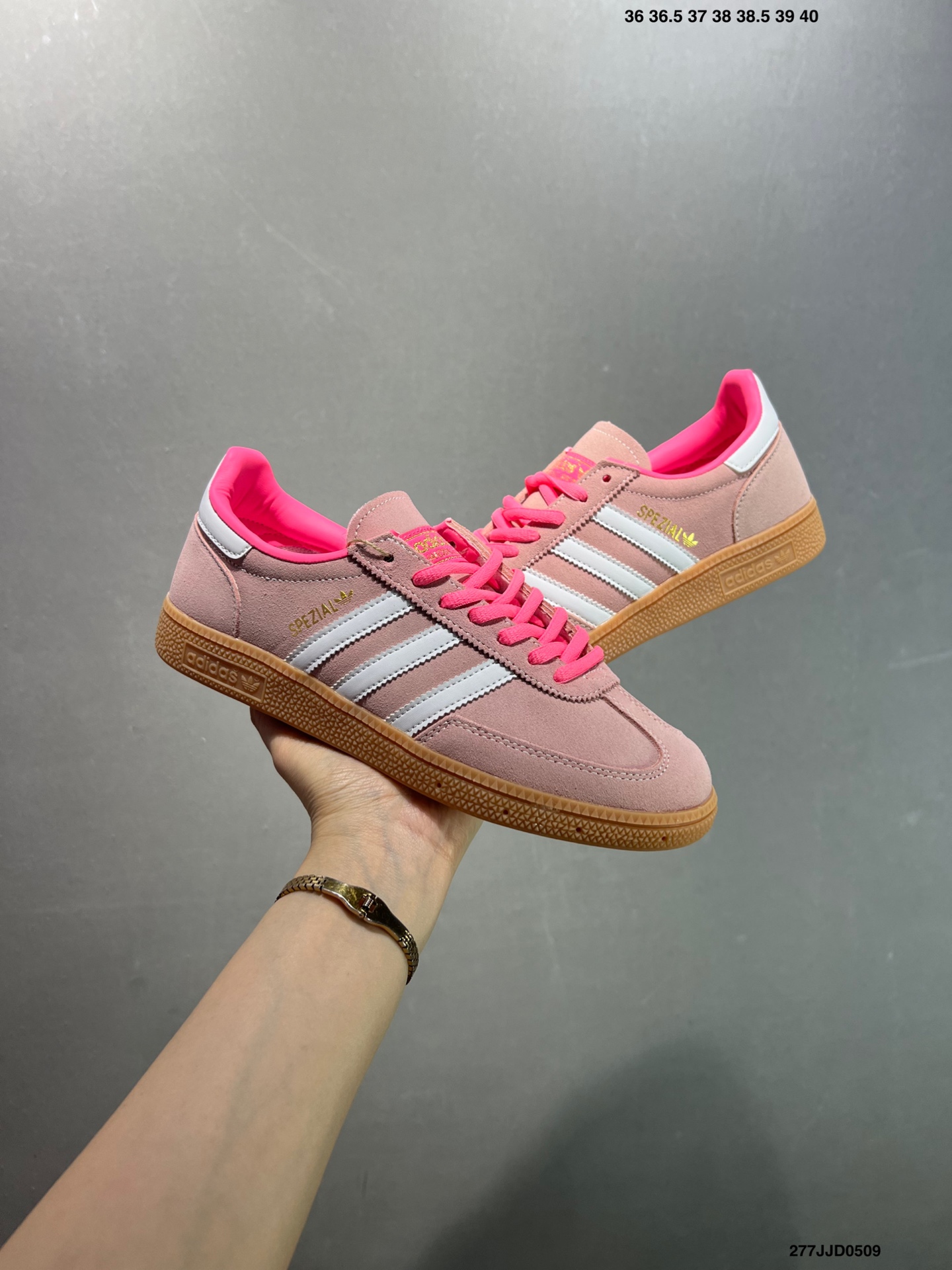Adidas Originals Handball Special Sporty & Rich Green Suede Sneakers 7 i1746718806471 2340 0 7