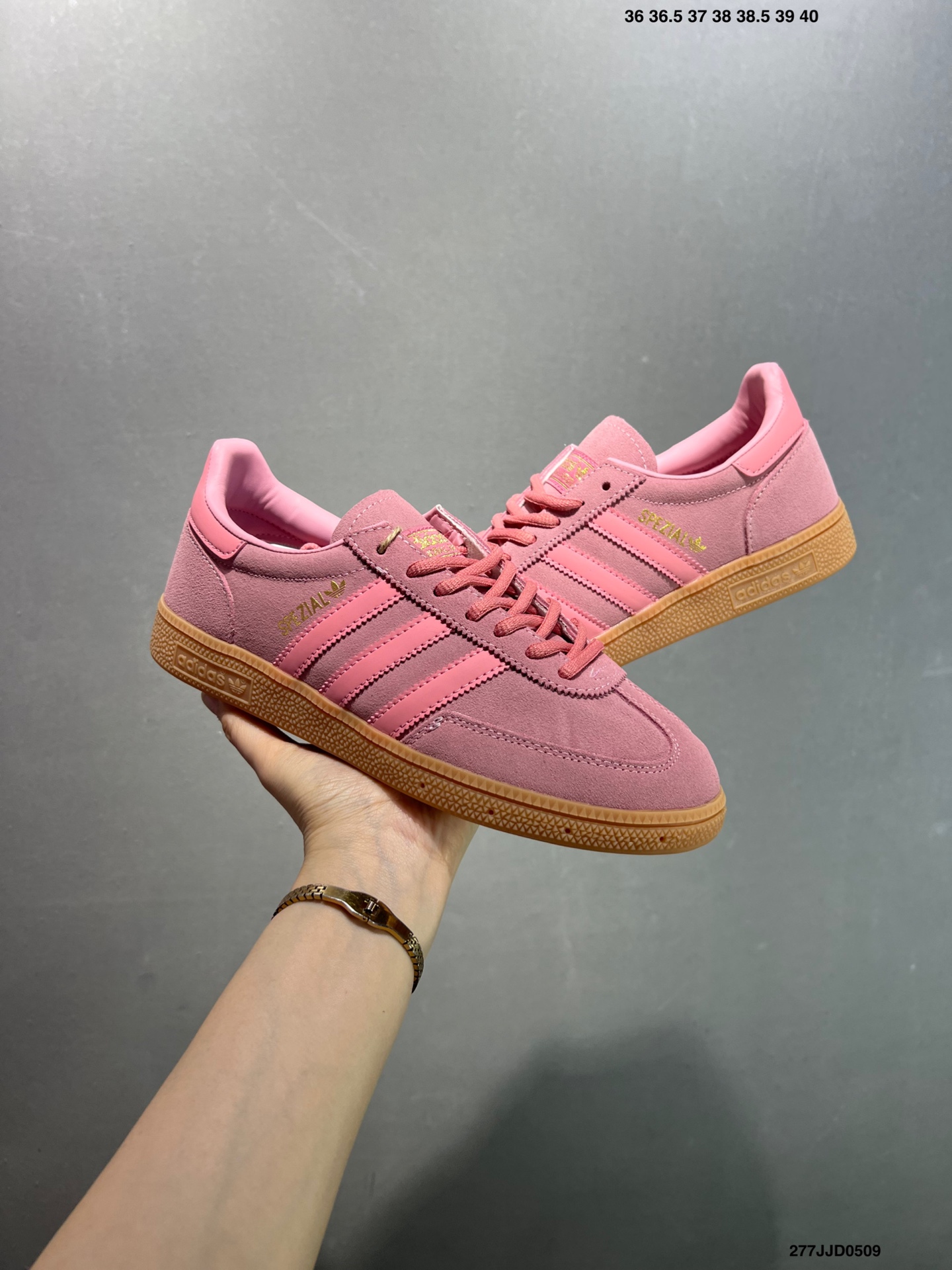 Adidas Originals Handball Special Sporty & Rich Green Suede Sneakers 8 i1746718828580 7997 0 7