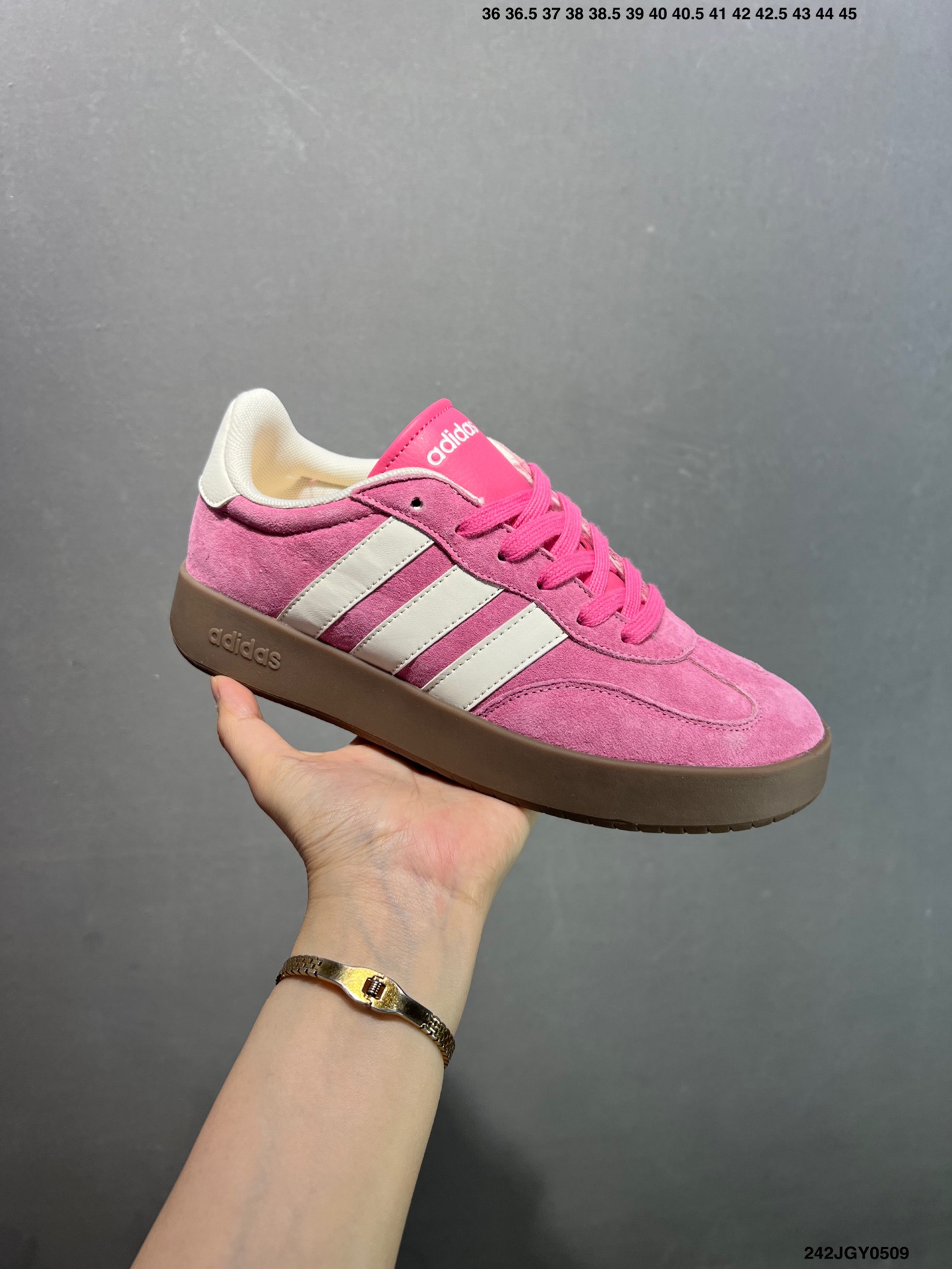 Adidas Barreda Decode Low-Top Pink Casual Sneakers - Comfort & Style 2 i1746722726475 9873 0 1