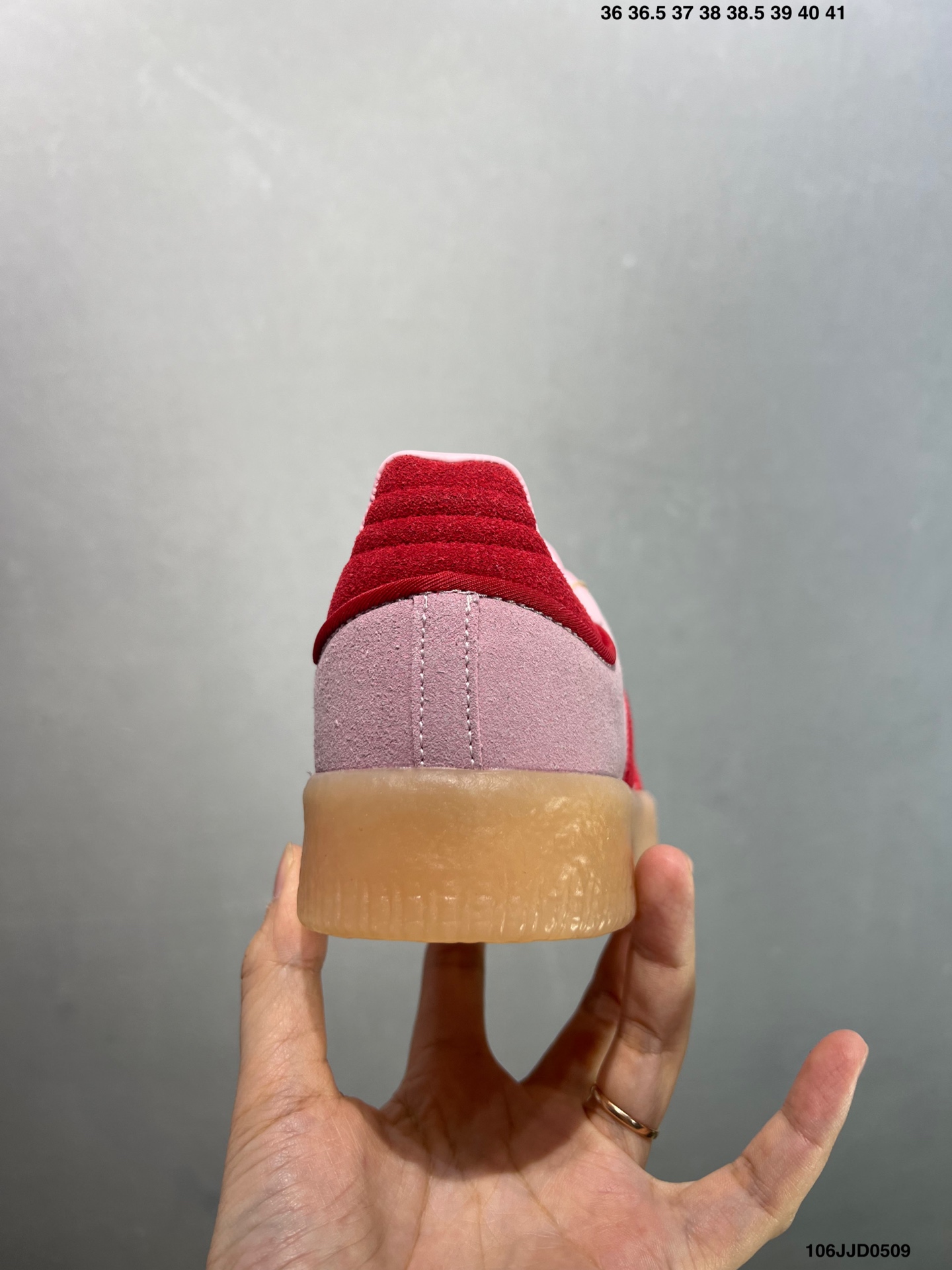 Adidas Originals Samba W Pink/Red Casual Sneakers ID3737 Ladies Shoes 5 i1746723128845 3907 0 3