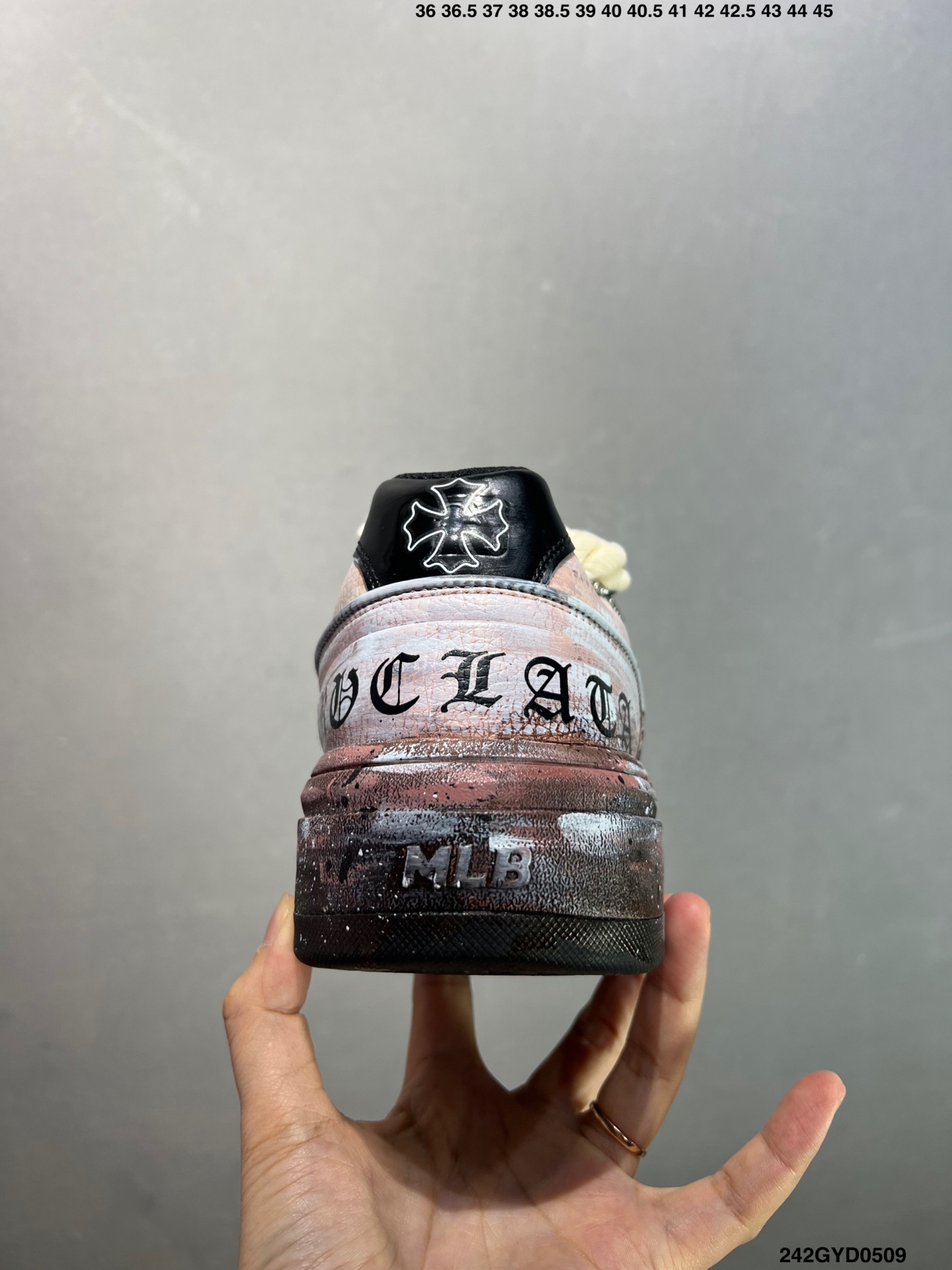 MLB NY Yankees Graffiti Chunky Sneakers Platform Height Increasing Shoes 5 i1746723362974 2731 0 3