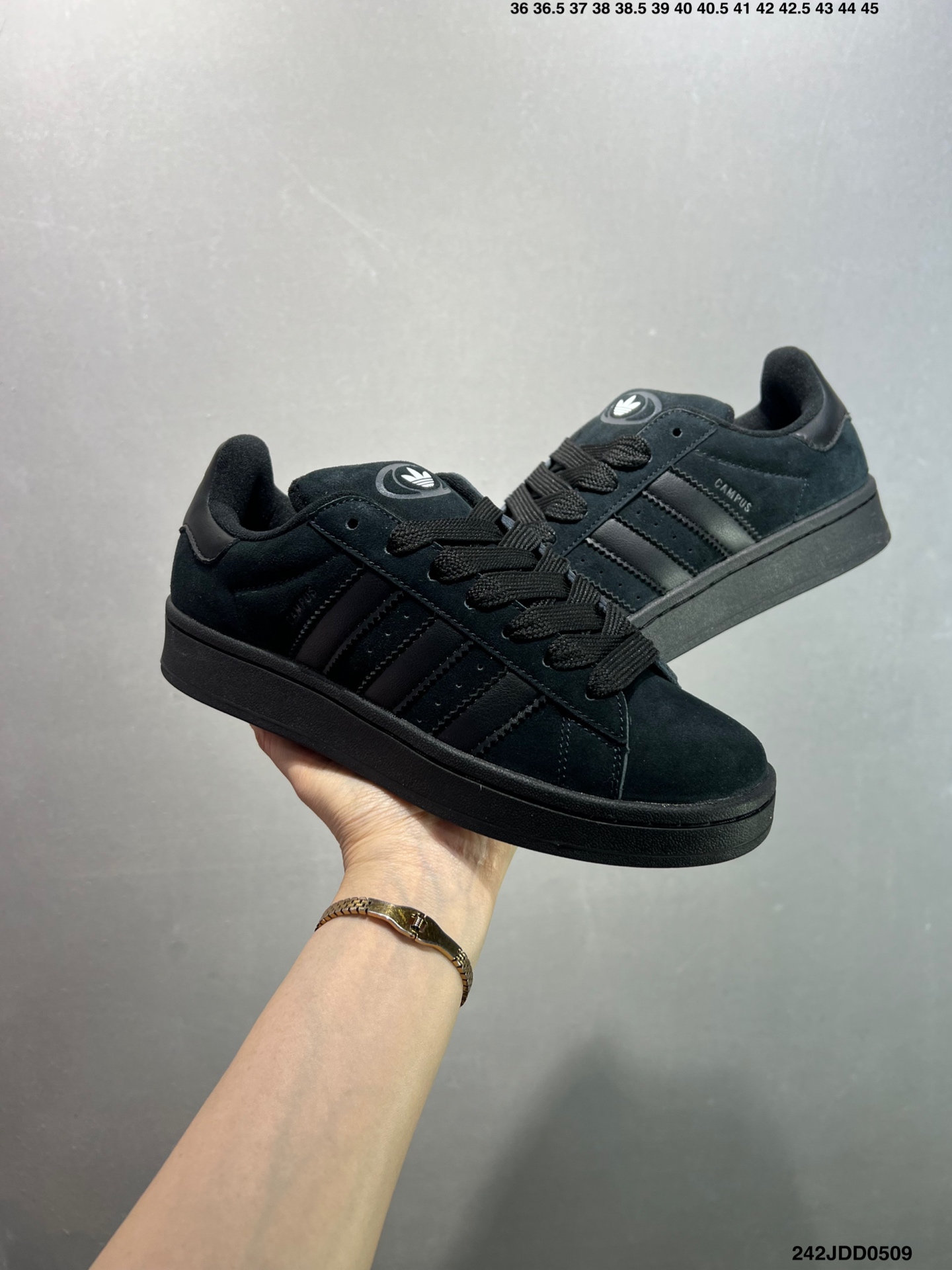 Adidas Originals Campus 00s: Retro Style, All-Black Comfort Sneakers 9 i1746723402016 353 0 7