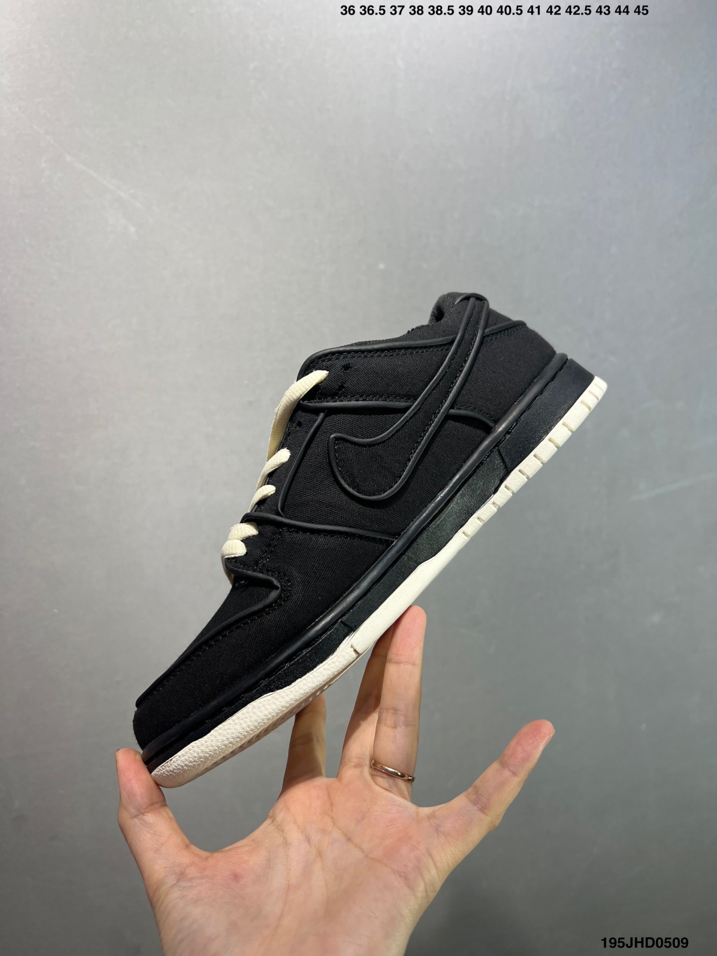 Nike SB Dunk Low Black Canvas: Premium Comfort, Stylish Design 4 i1746723721576 8360 0 2