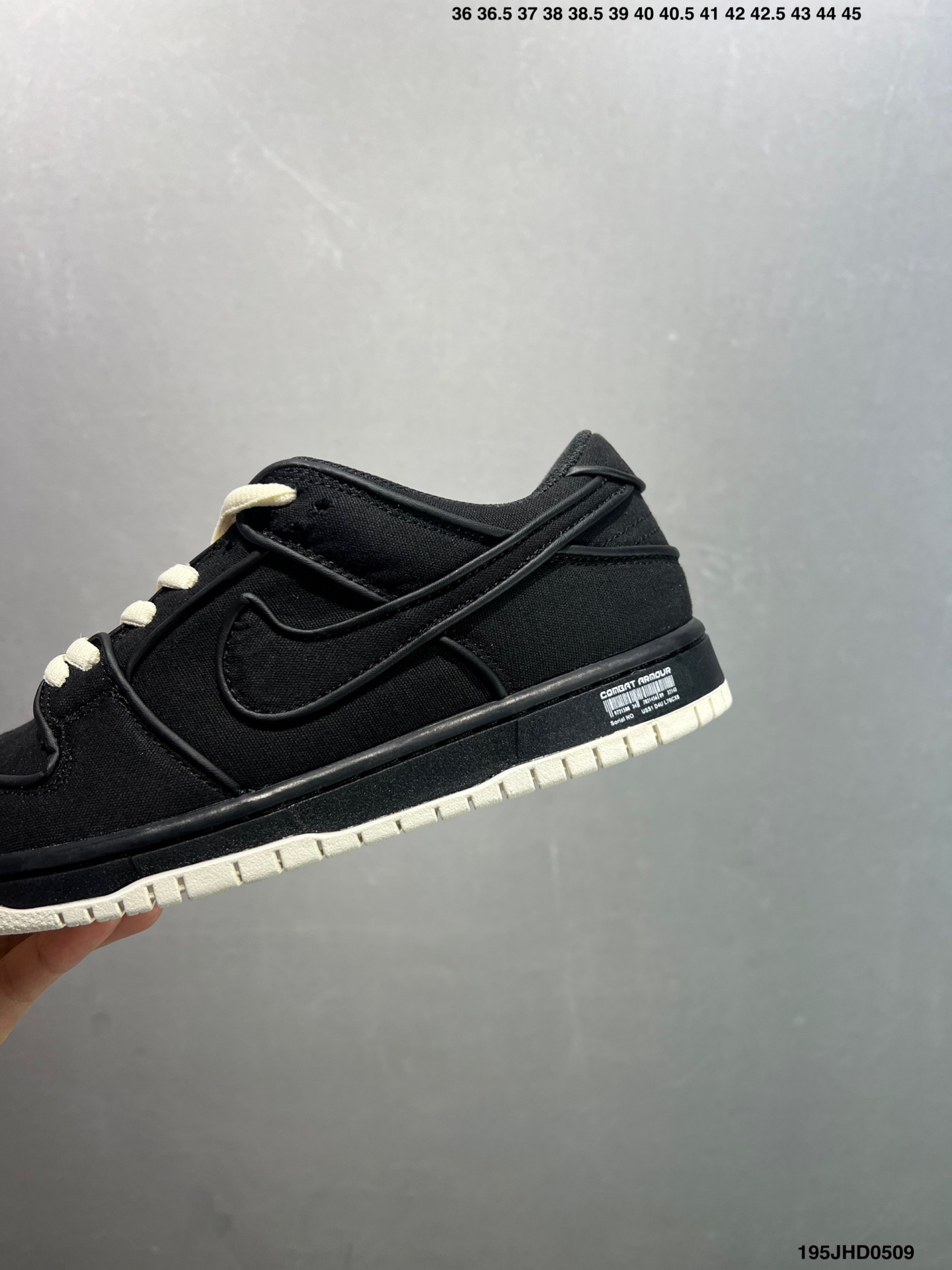 Nike SB Dunk Low Black Canvas: Premium Comfort, Stylish Design 7 i1746723721595 8898 0 5