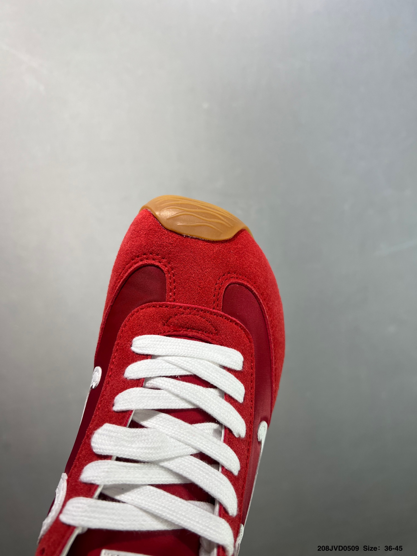 Loewe Ballet Runner 2.0 - Stylish & Comfortable Red Suede & Leather Sneakers 6 i1746724042347 7267 0 4