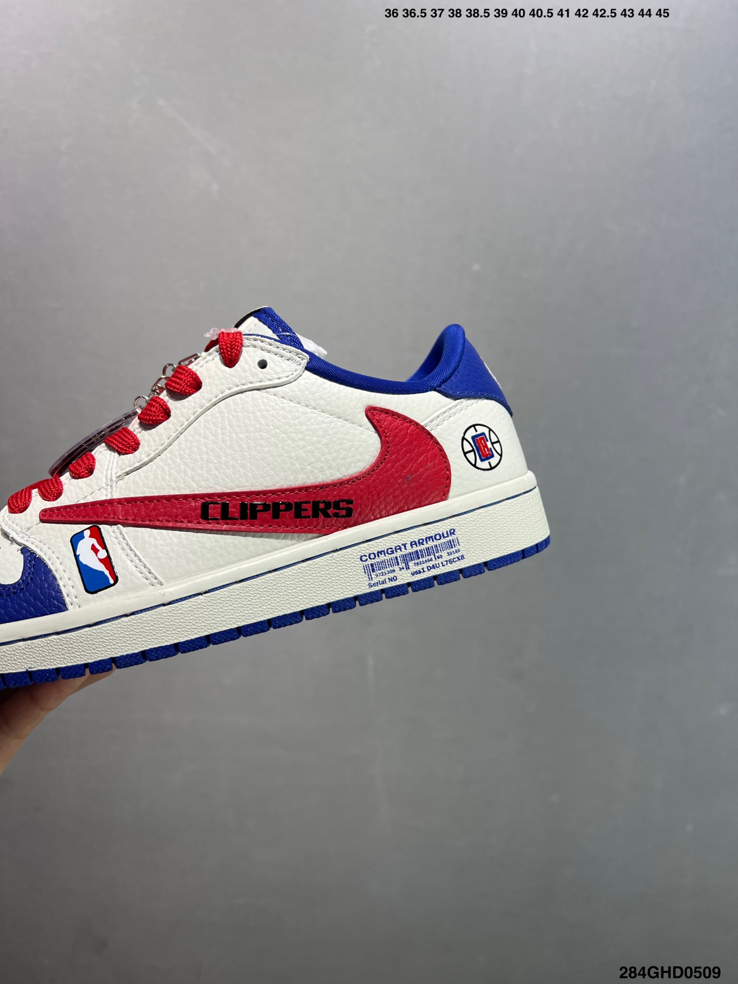 Nike Air Jordan 1 Low Custom Clippers Edition Retro Basketball Shoes 7 i1746724326026 1745 0 5