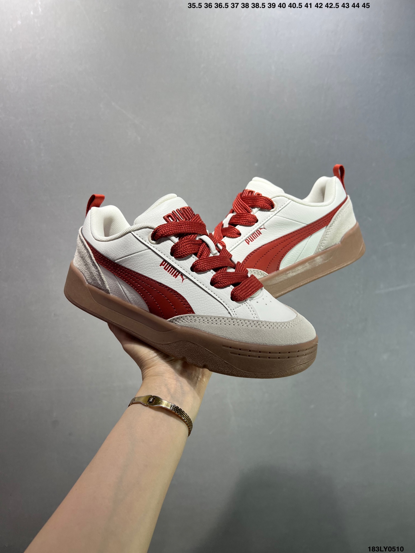 Puma Park Lifestyle OG Sneakers, Retro Bread Style Casual Shoes, Unisex 2 i1746805745928 4652 0 7