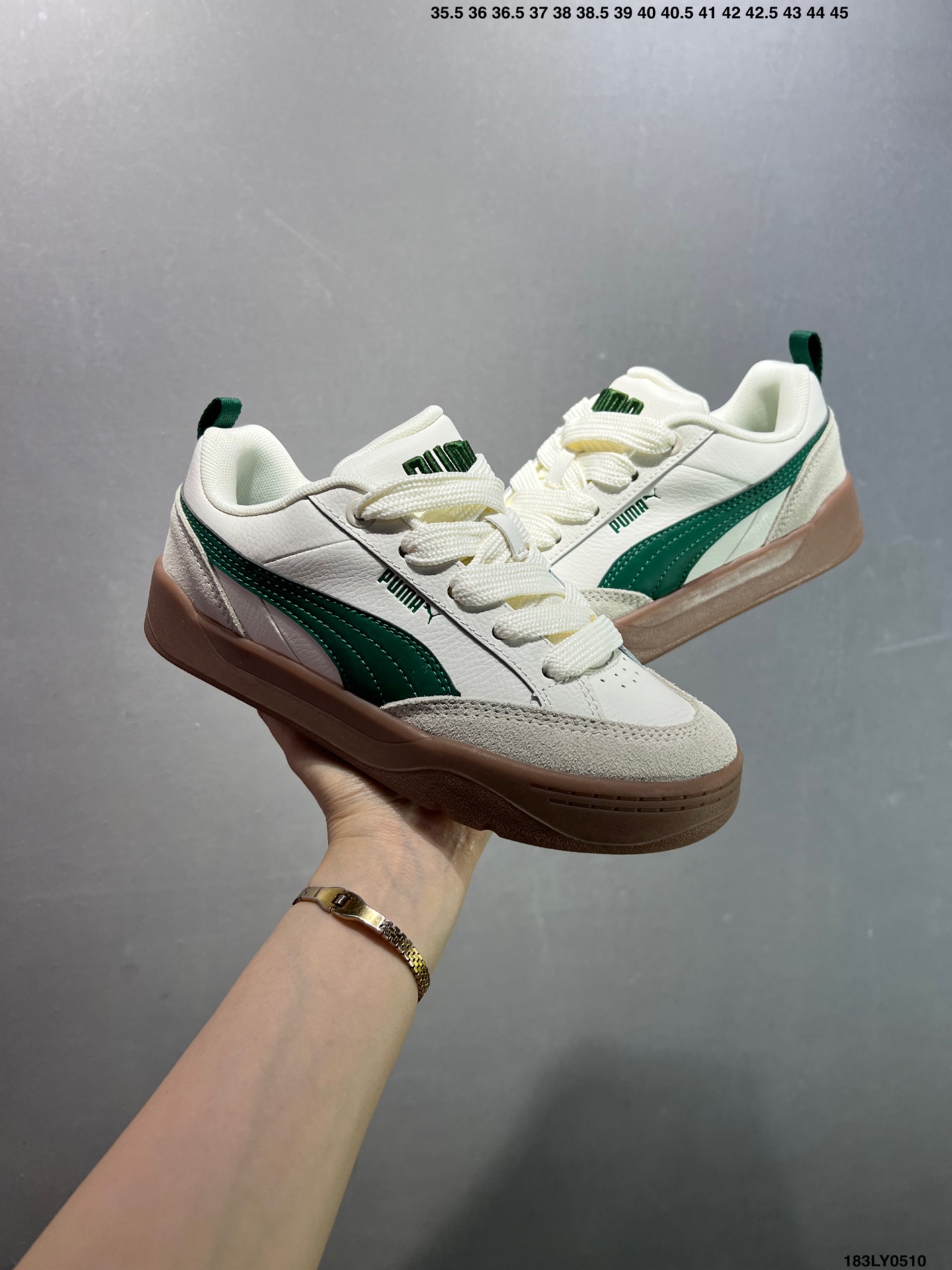 Puma Park Lifestyle OG Sneakers, Retro Bread Style Casual Shoes, Unisex 3 i1746805772982 8565 0 7
