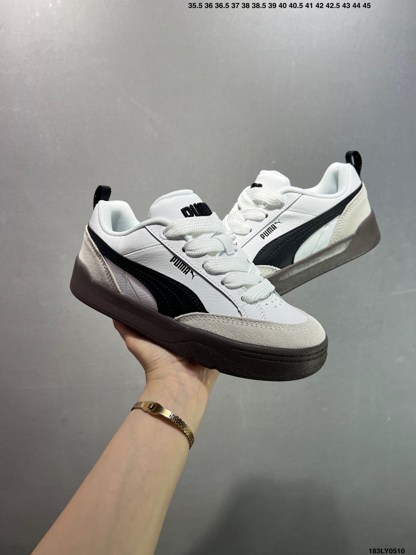 Puma Park Lifestyle OG Sneakers, Retro Bread Style Casual Shoes, Unisex 4 i1746805799863 3258 0 7