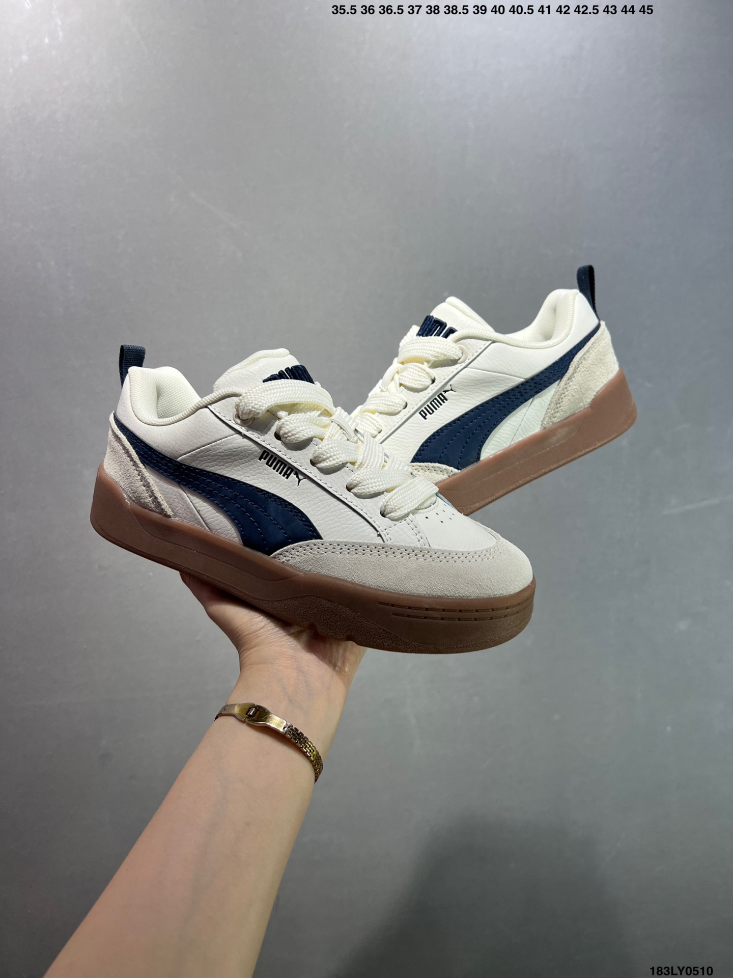 Puma Park Lifestyle OG Sneakers, Retro Bread Style Casual Shoes, Unisex 5 i1746805835437 4859 0 7