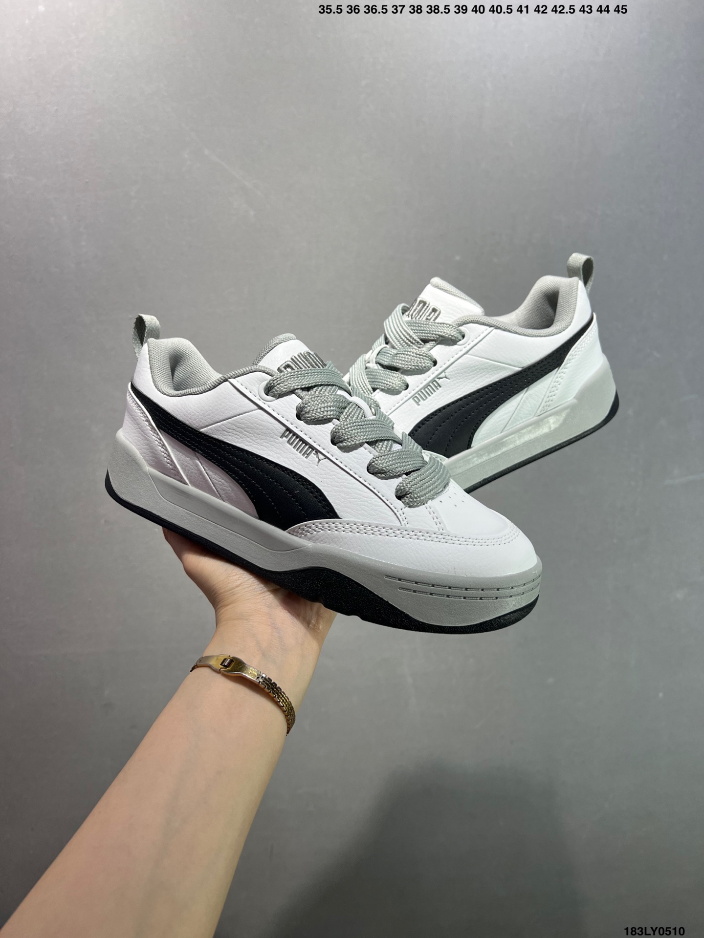 Puma Park Lifestyle OG Sneakers, Retro Bread Style Casual Shoes, Unisex 7 i1746805914999 4431 0 7