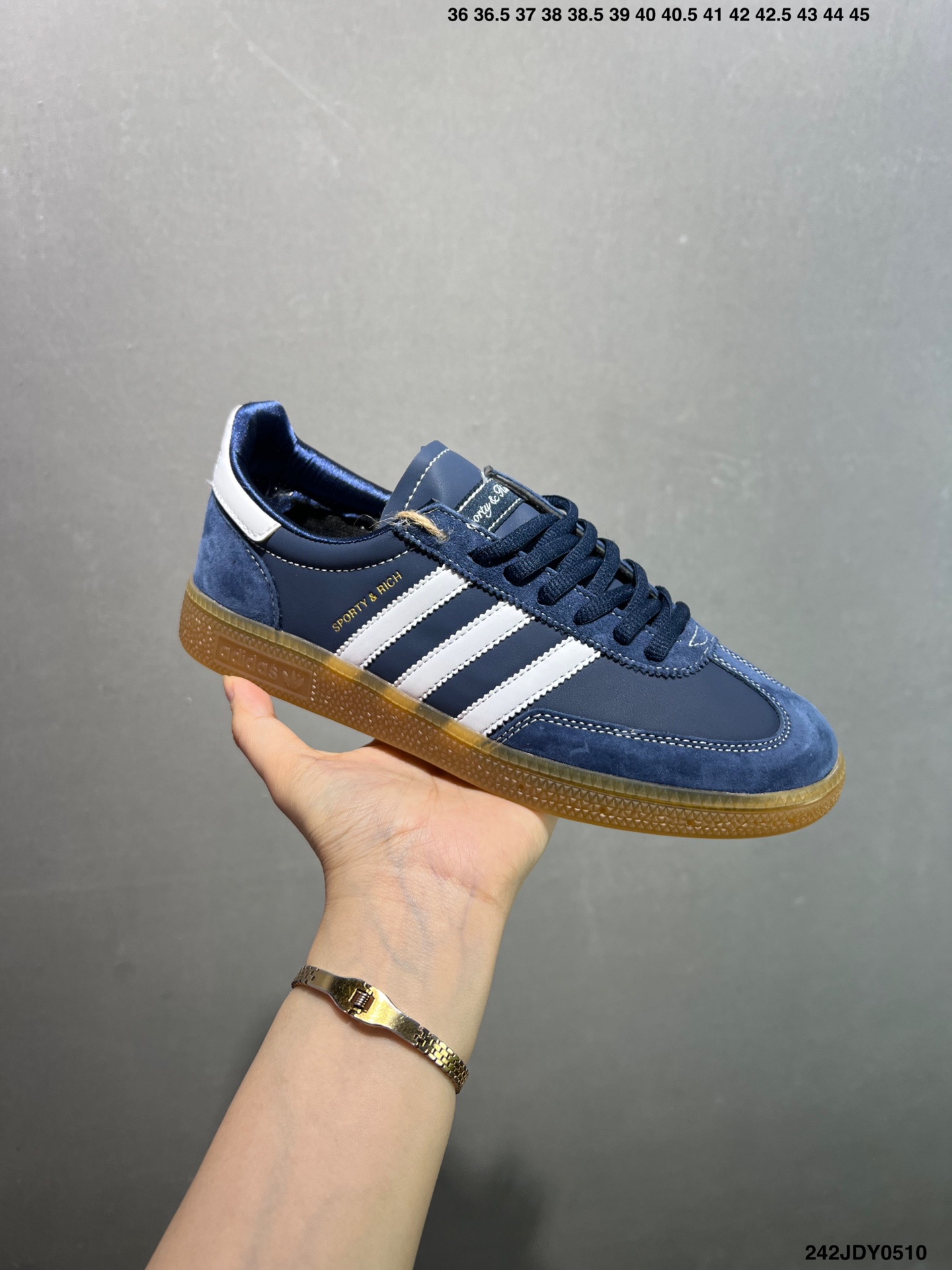 Adidas Handball SPZL Sporty & Rich Green/White Athletic Shoes 6 i1746807930865 7899 0 1