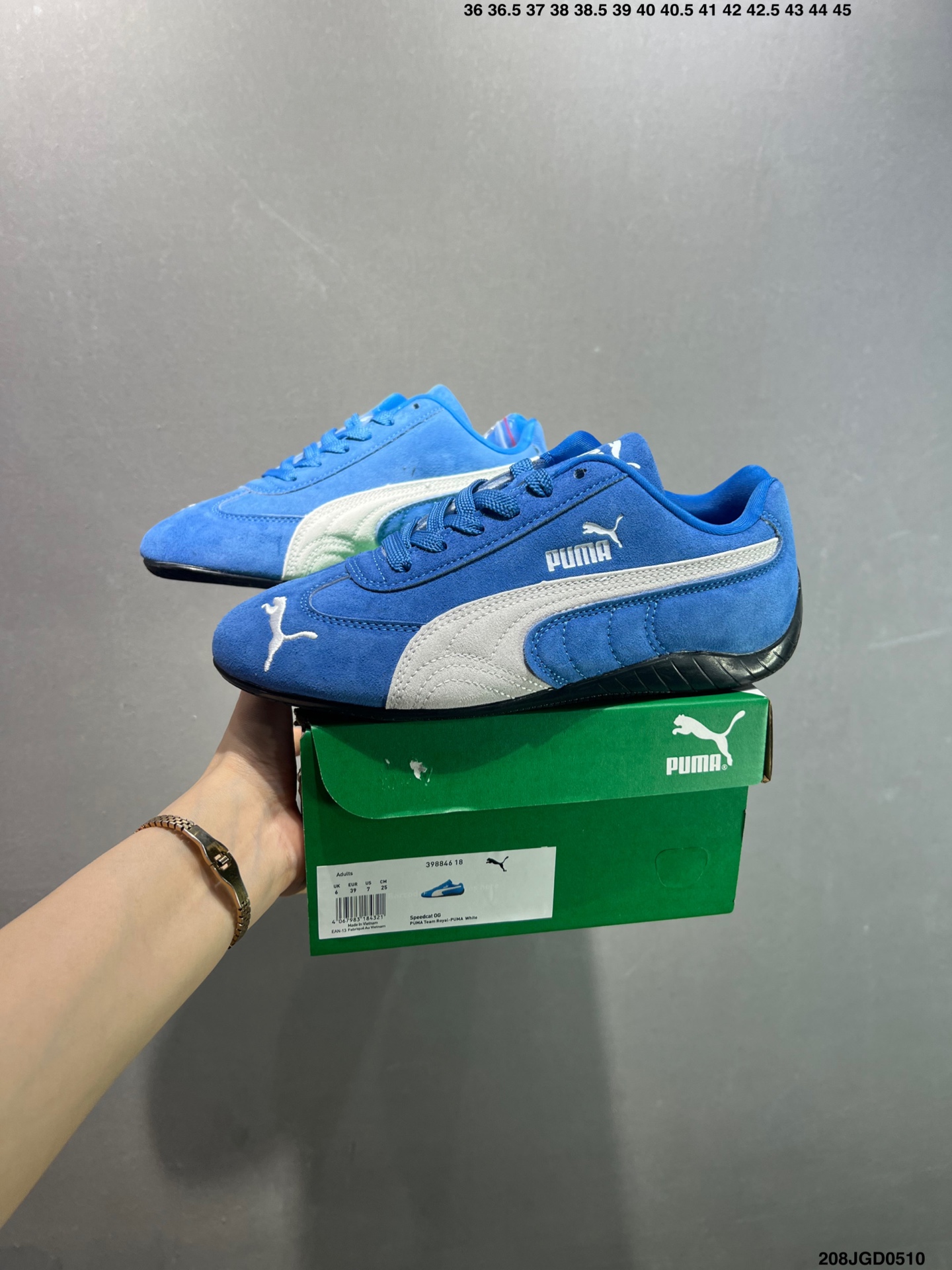Puma Speedcat Shield OG Blue Suede Low-Profile Lifestyle Sneakers 10 i1746809563487 8619 0 8