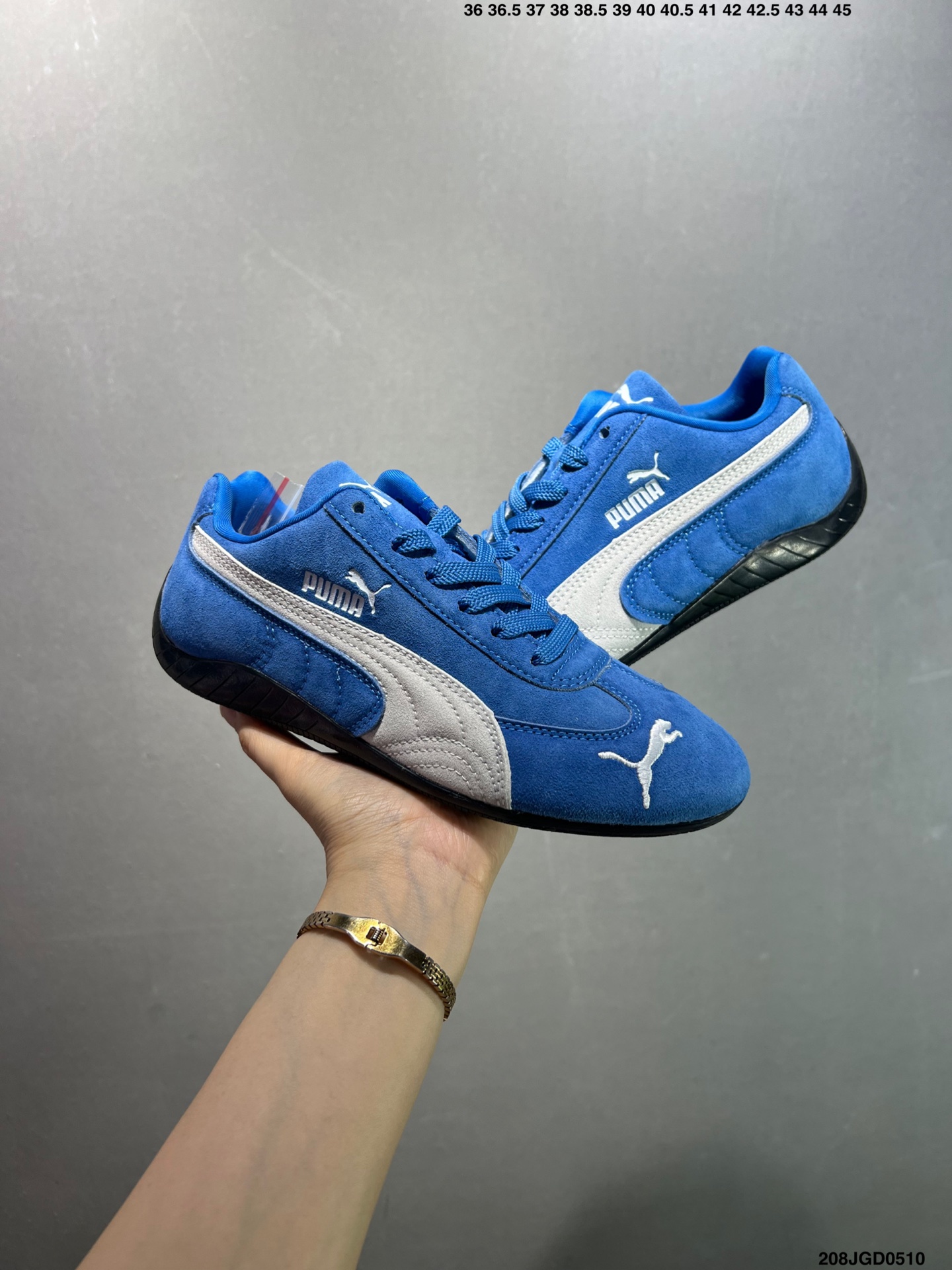 Puma Speedcat Shield OG Blue Suede Low-Profile Lifestyle Sneakers 9 i1746809563499 2177 0 7