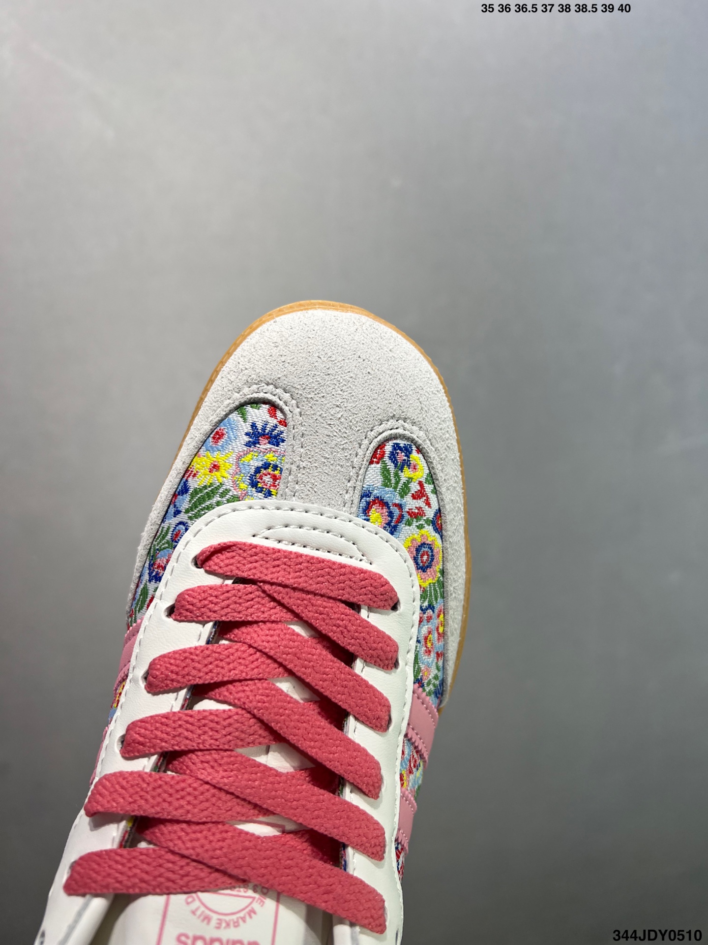 Liberty London x Adidas Originals Samba OG Gray Pink Floral Sneakers 6 i1746809600878 1918 0 4