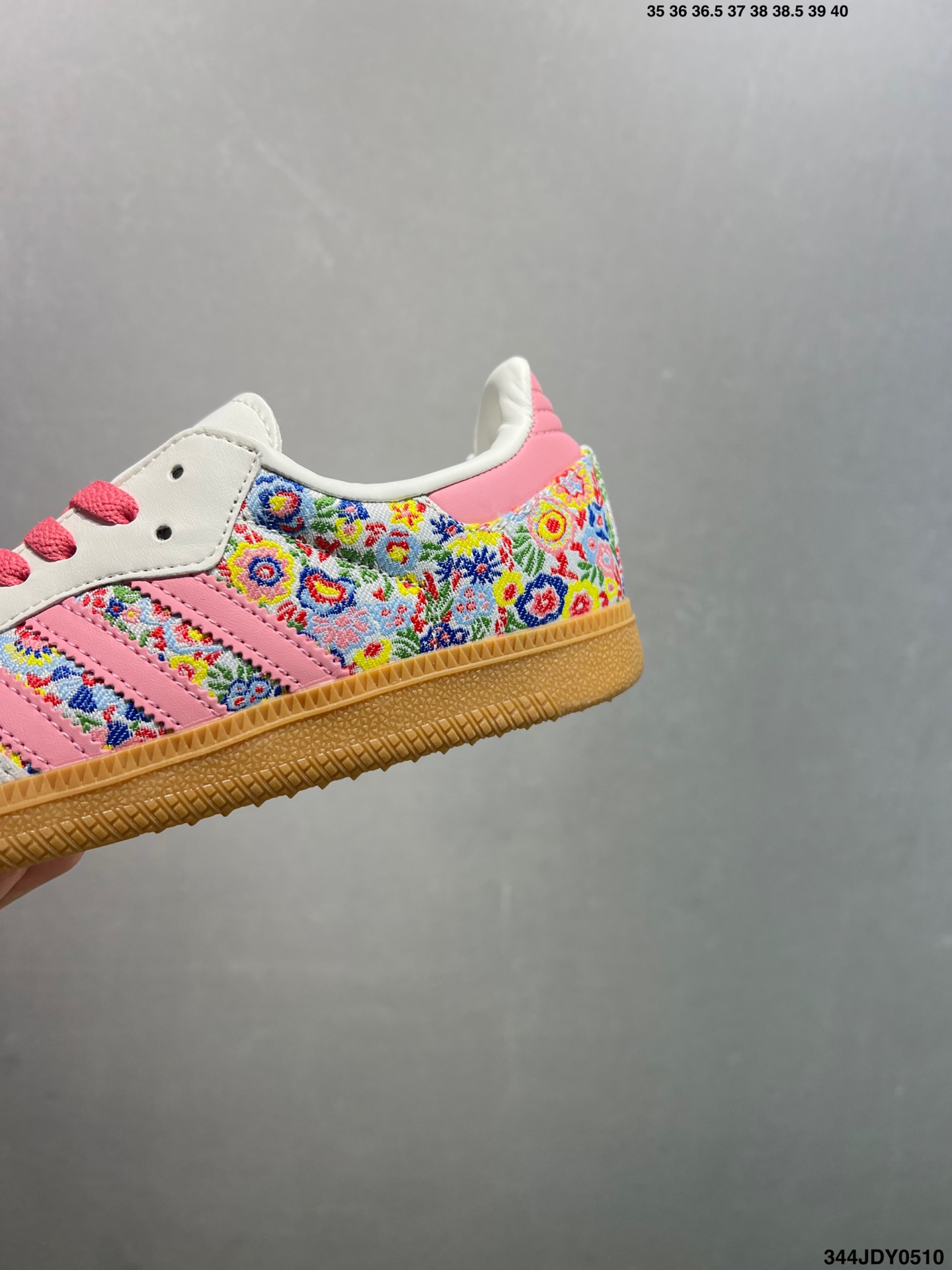 Liberty London x Adidas Originals Samba OG Gray Pink Floral Sneakers 7 i1746809600896 2733 0 5