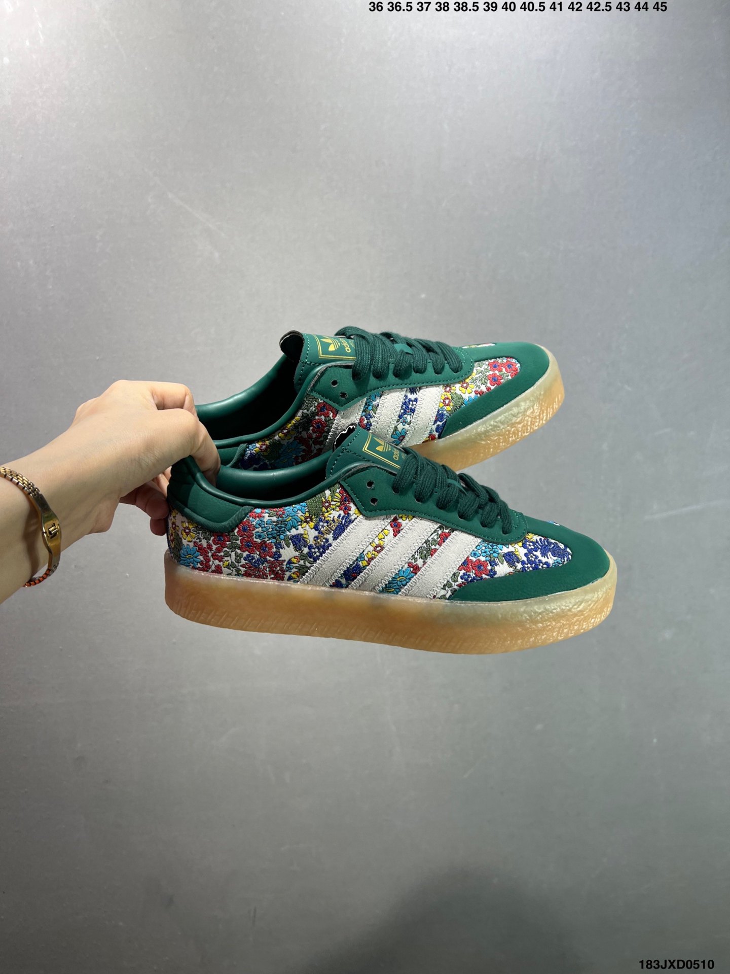 Adidas Originals Sambae W Floral Sneakers - Retro Style, Comfortable Fit 10 i1746811017239 2175 0 8