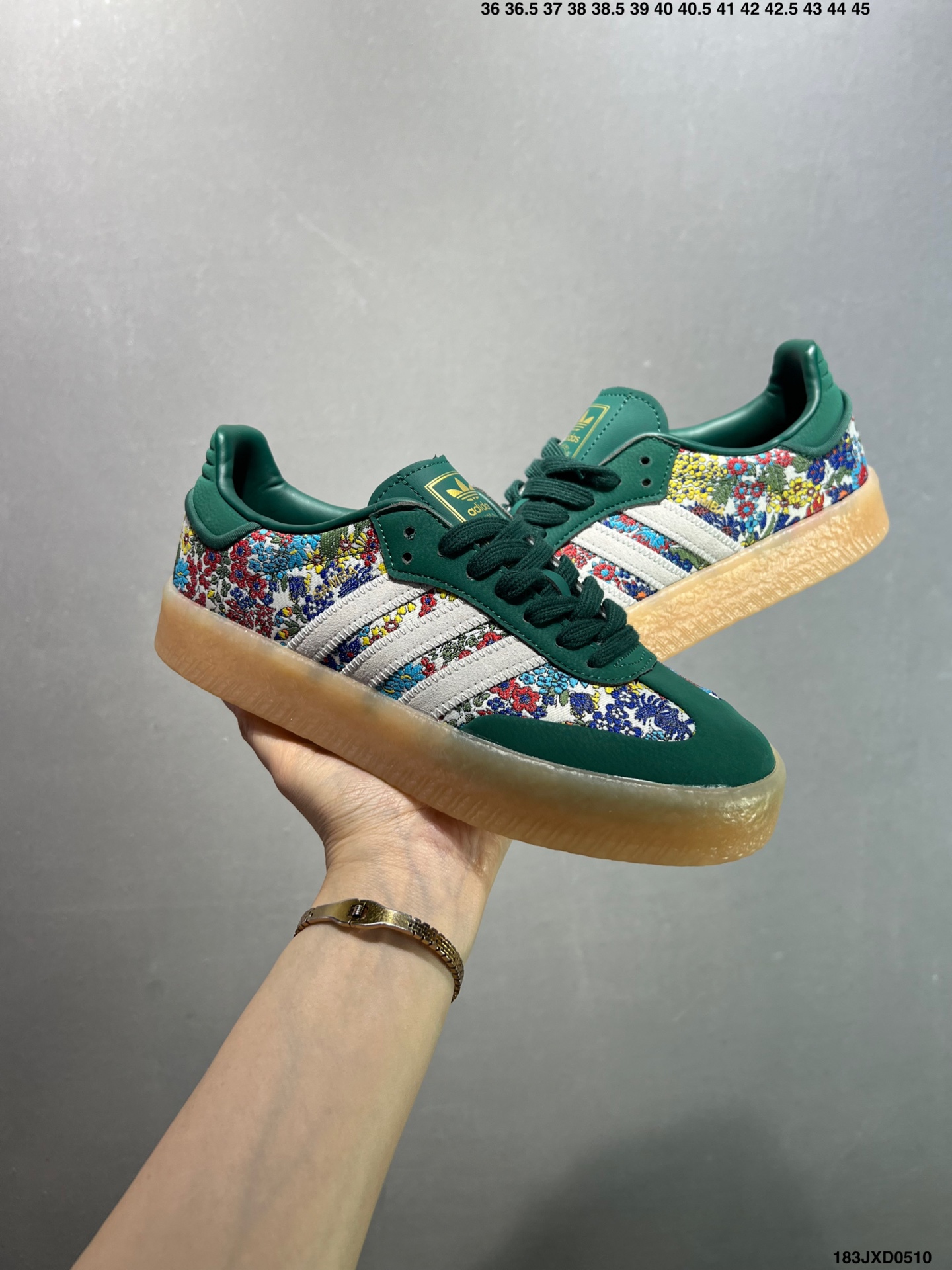 Adidas Originals Sambae W Floral Sneakers - Retro Style, Comfortable Fit 9 i1746811019914 2266 0 7