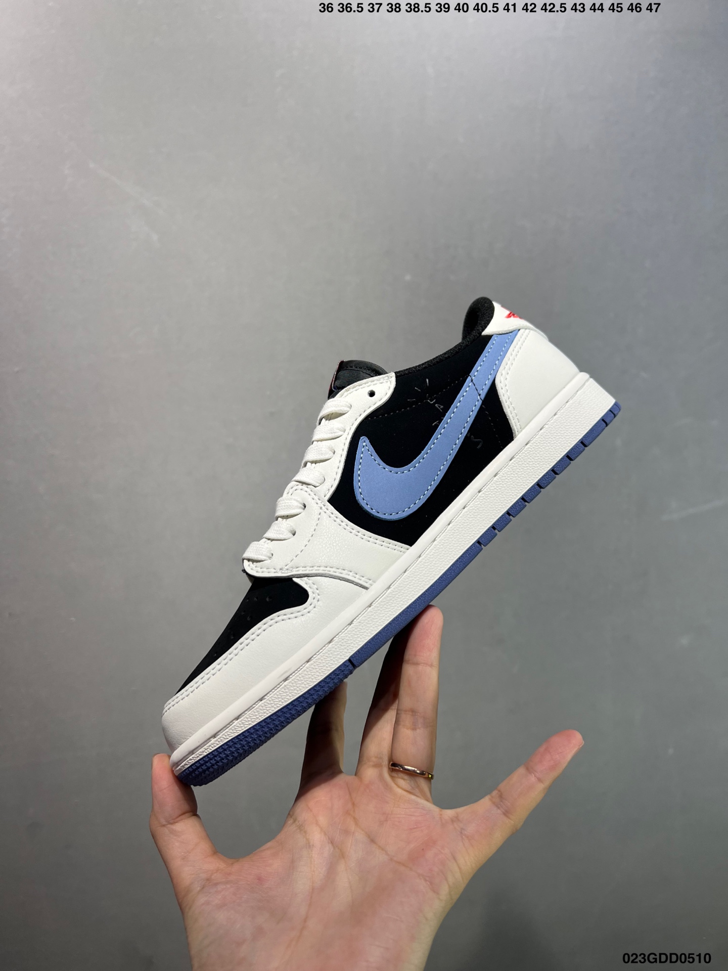 Air Jordan 1 Low Travis Scott Reverse Mocha Sneakers Black White Blue 4 i1746812140935 4655 0 2