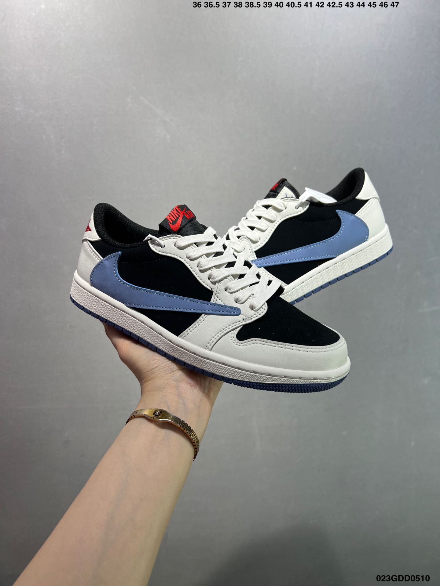 Air Jordan 1 Low Travis Scott Reverse Mocha Sneakers Black White Blue 8 i1746812143013 5436 0 6