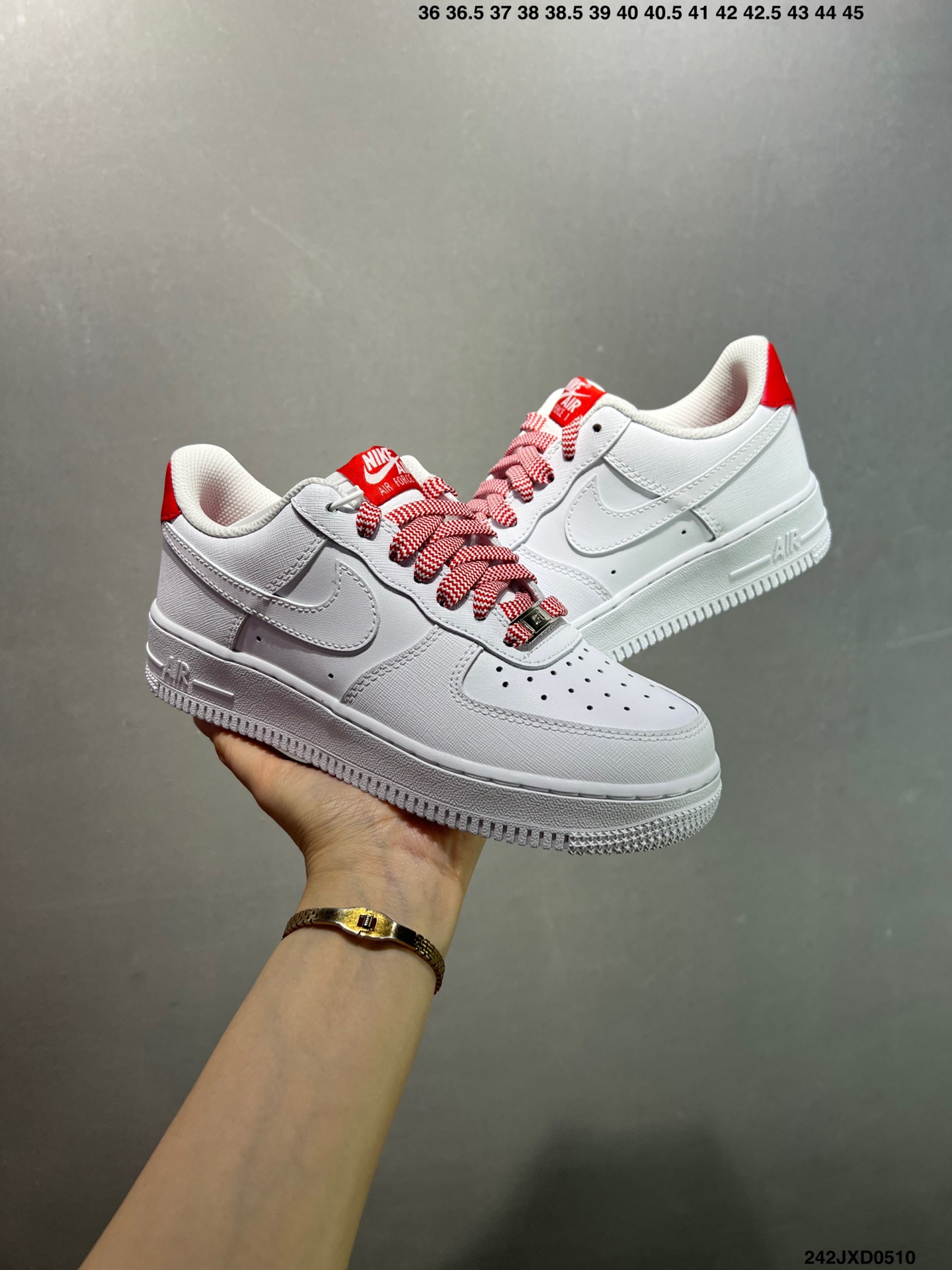 Nike Air Force 1 Low White Red Casual Sneakers Size 36-45 9 i1746812346631 2633 0 7