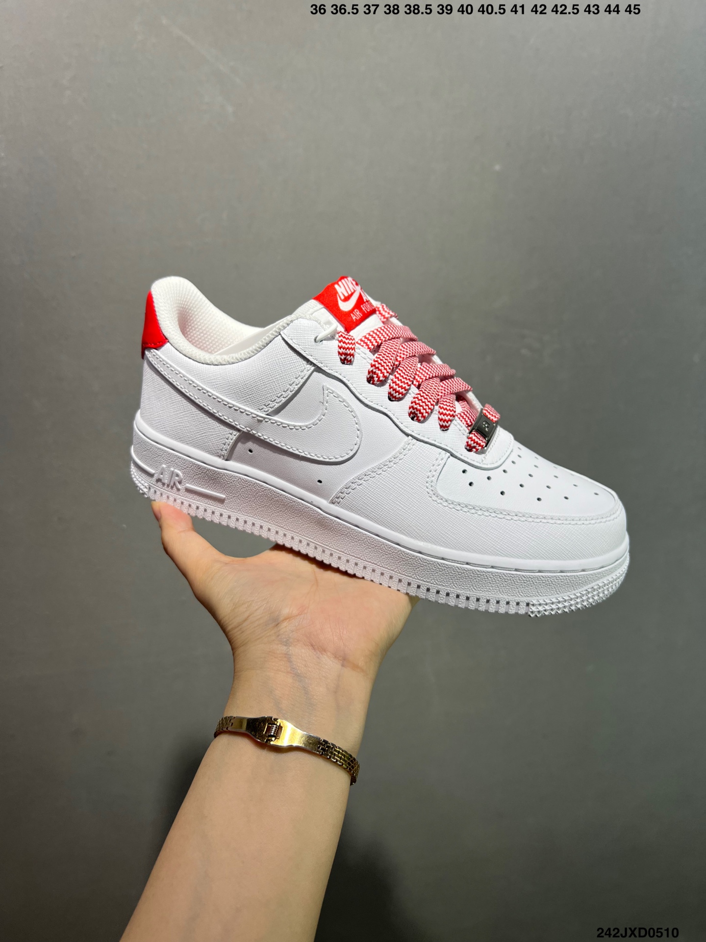 Nike Air Force 1 Low White Red Casual Sneakers Size 36-45 3 i1746812346676 871 0 1