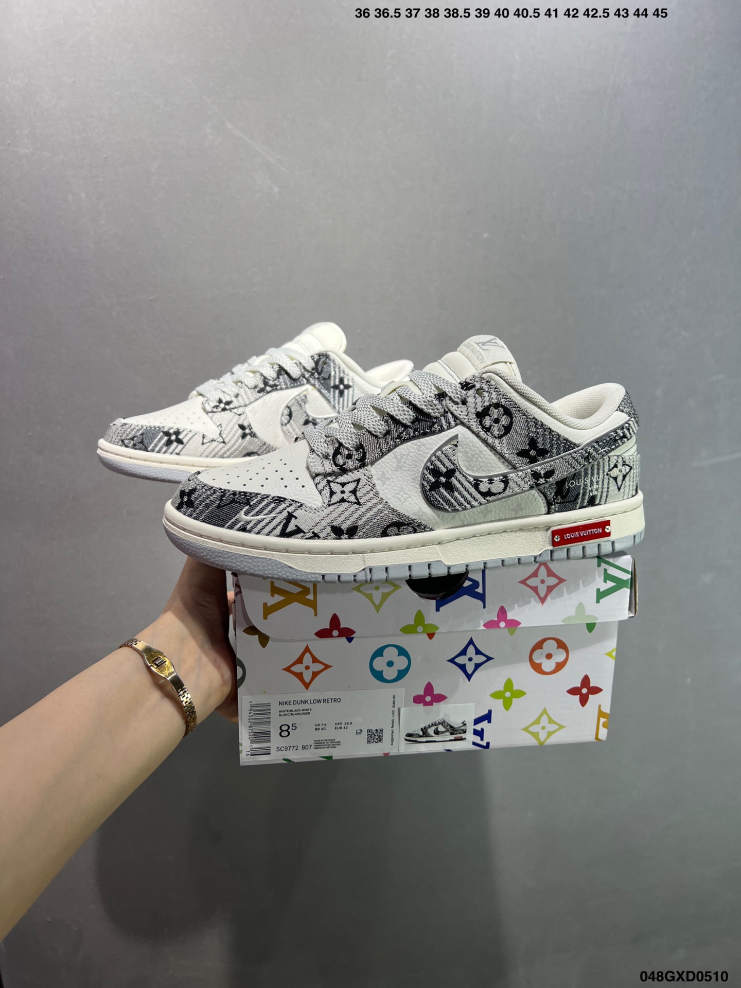 Louis Vuitton Dunk Low Custom Sneakers - Stylish and Comfortable SC9207-402 10 i1746812542687 3406 0 8