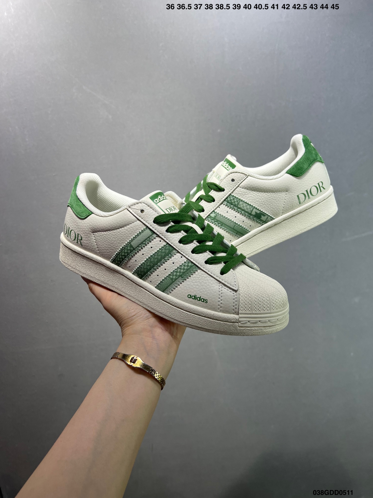 Adidas Superstar x Louis Vuitton Cream Brown Low-Top Sneakers 6 i1746894522770 2833 0 7