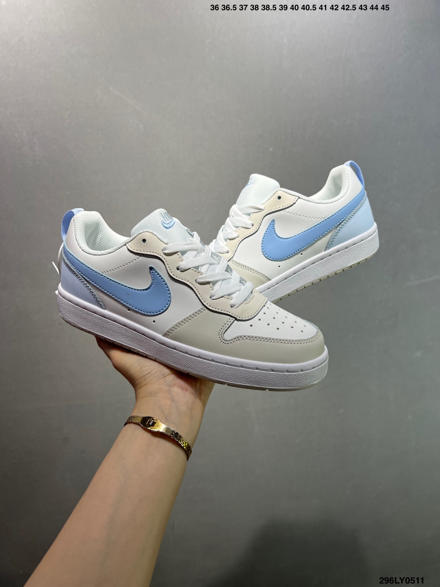 Nike Court Borough Low White Blue Sneakers, Classic & Durable Design 3 i1746894657164 4251 0 7