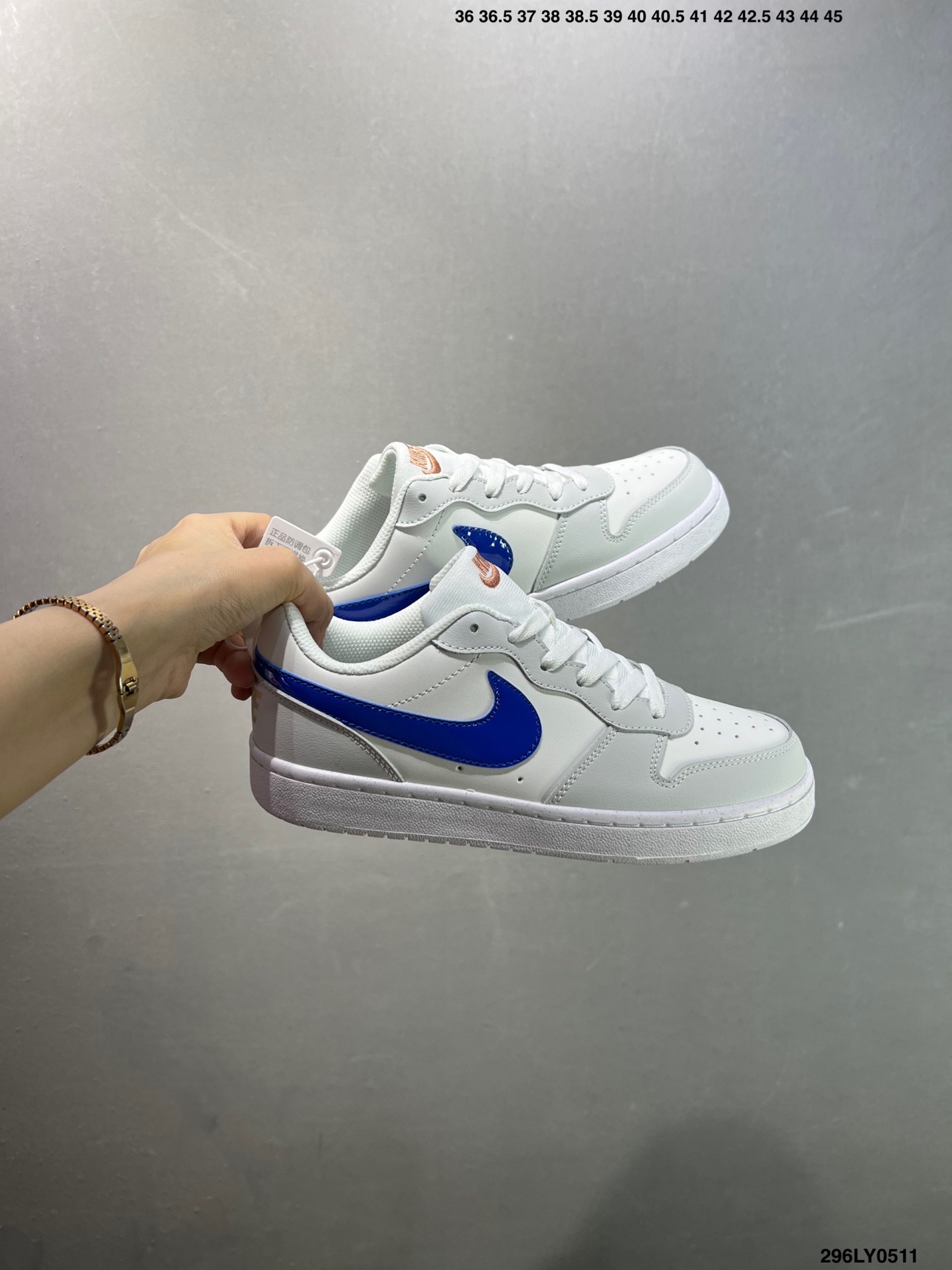 Nike Court Borough Low White Blue Sneakers, Classic & Durable Design 10 i1746894720980 4033 0 8