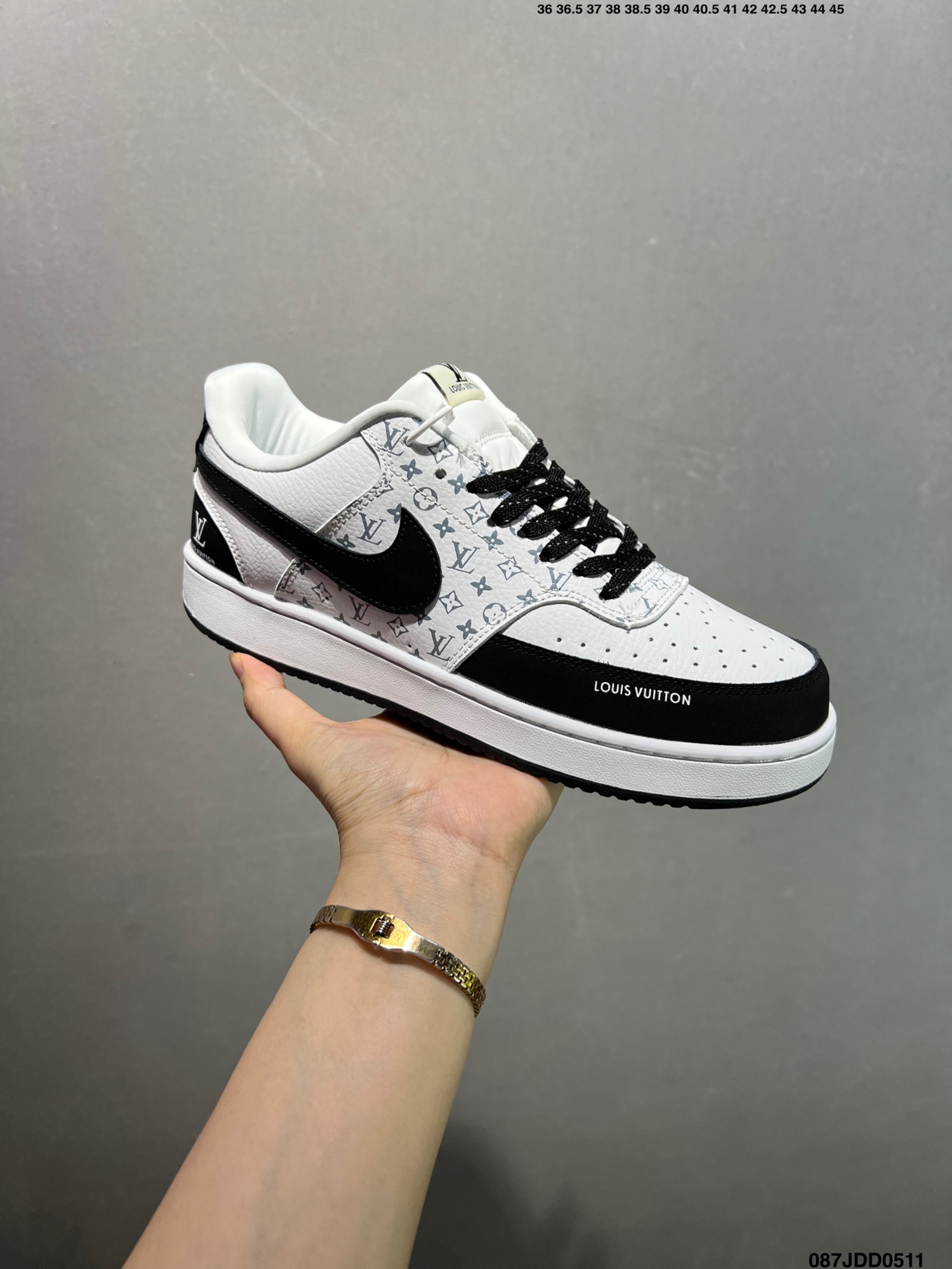 Nike Ebernon Low Premium Sneakers - Louis Vuitton Custom Design 6 i1746894946346 1386 0 1