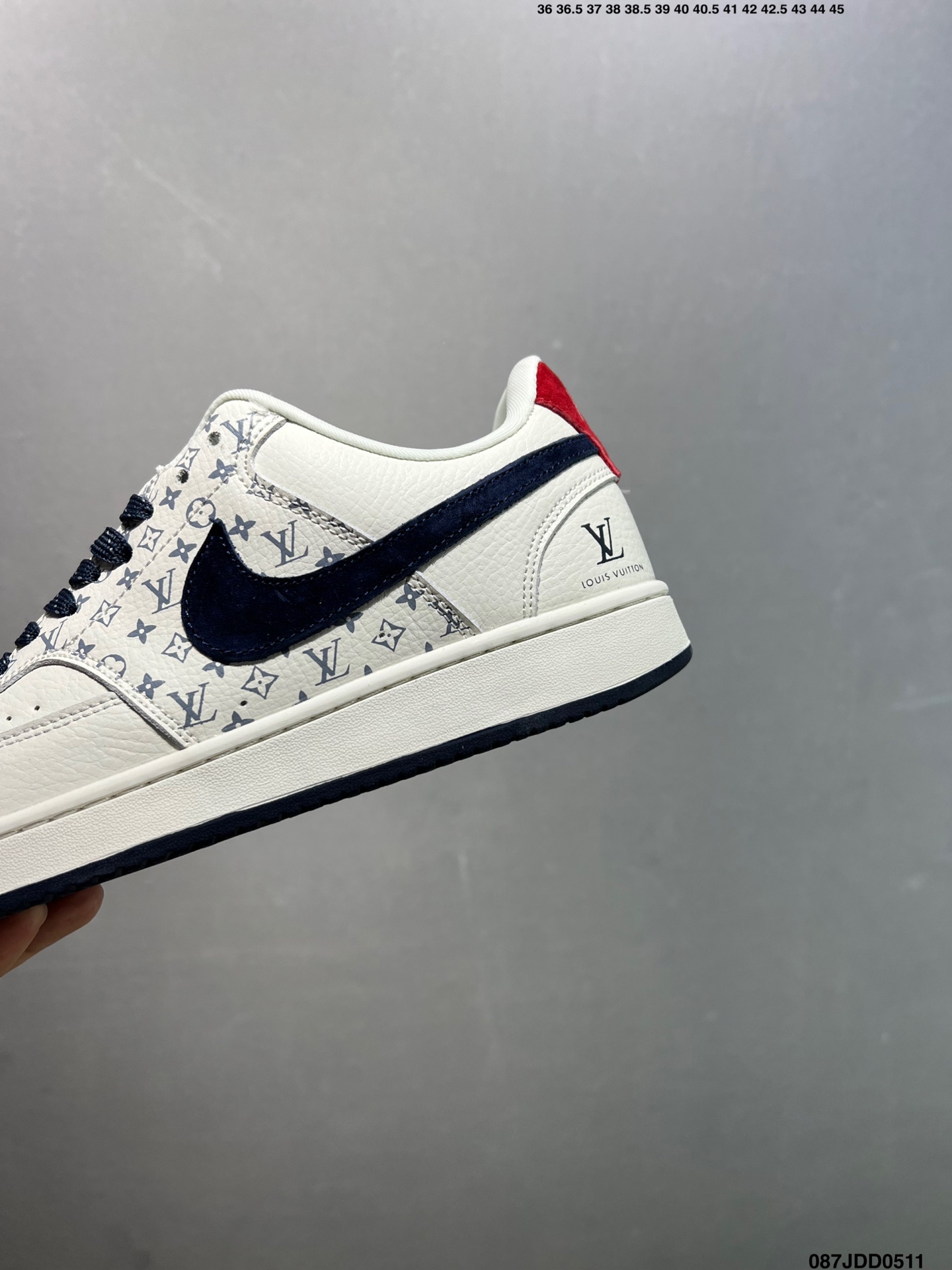 Nike Ebernon Low Premium Sneakers - Louis Vuitton Custom Design 3 i1746894992497 5503 0 5