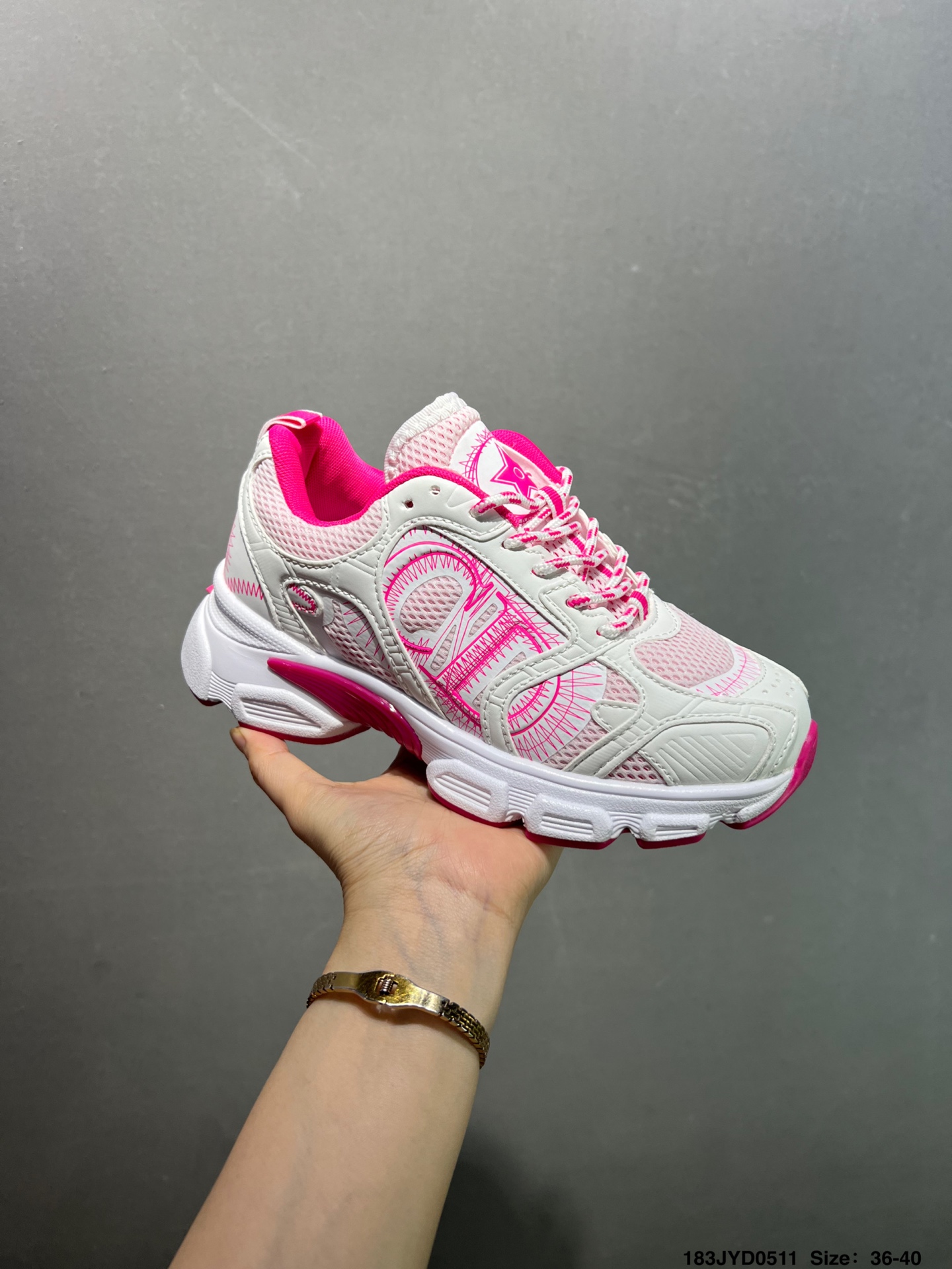 Dior B30 Pink and White Mesh Low-Top Sneakers - Stylish & Comfortable 2 i1746895436973 4959 0 1