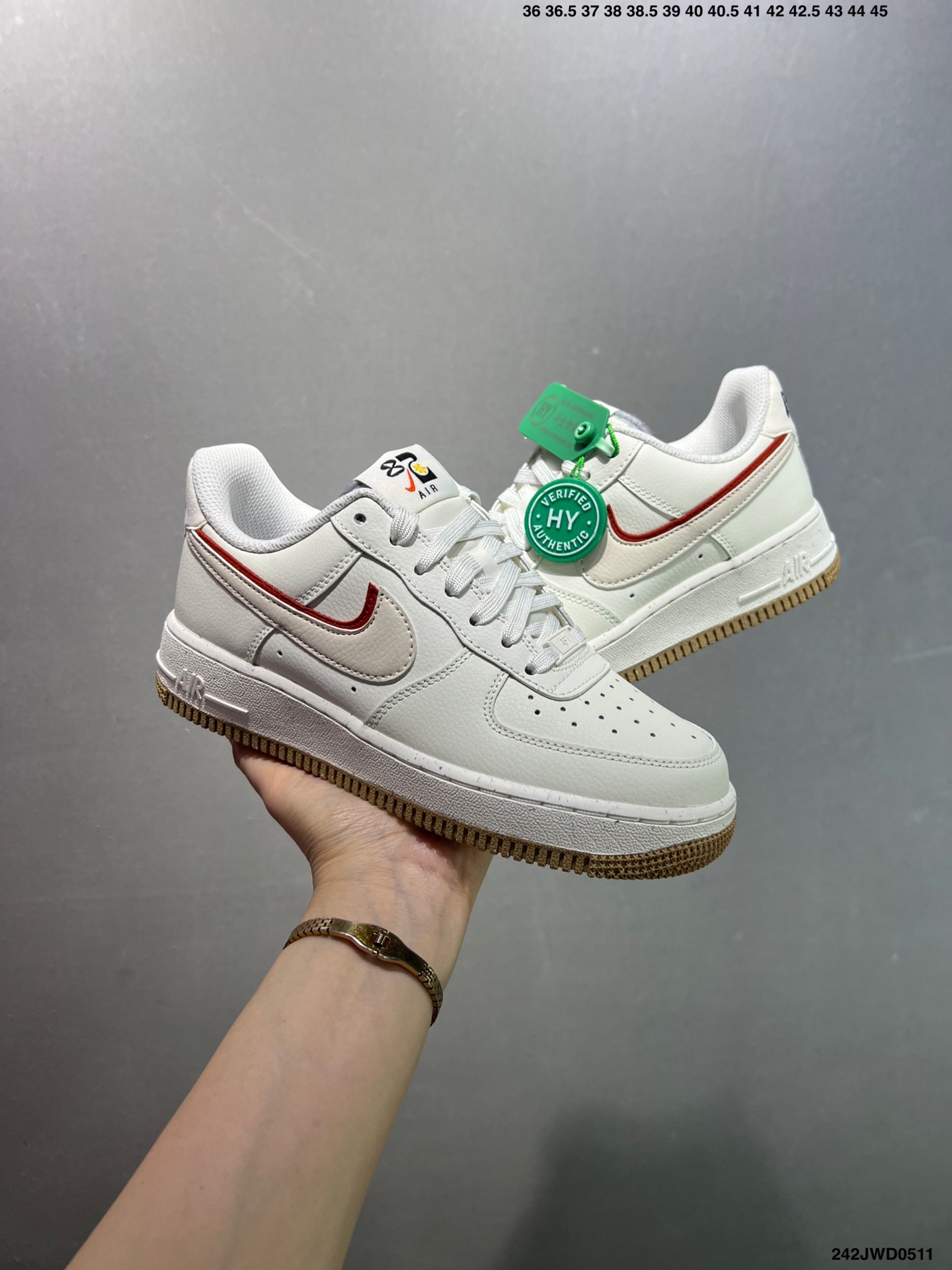 Nike Air Force 1 Low '07 Custom Sneakers - Supreme Collaboration 9 i1746896107883 8036 0 7