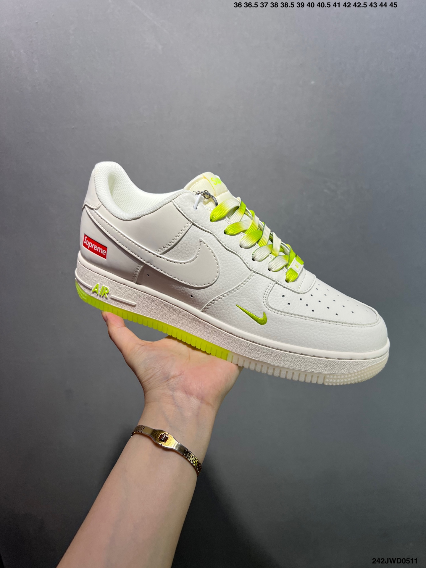 Nike Air Force 1 Low '07 Custom Sneakers - Supreme Collaboration 2 i1746896160623 5254 0 1
