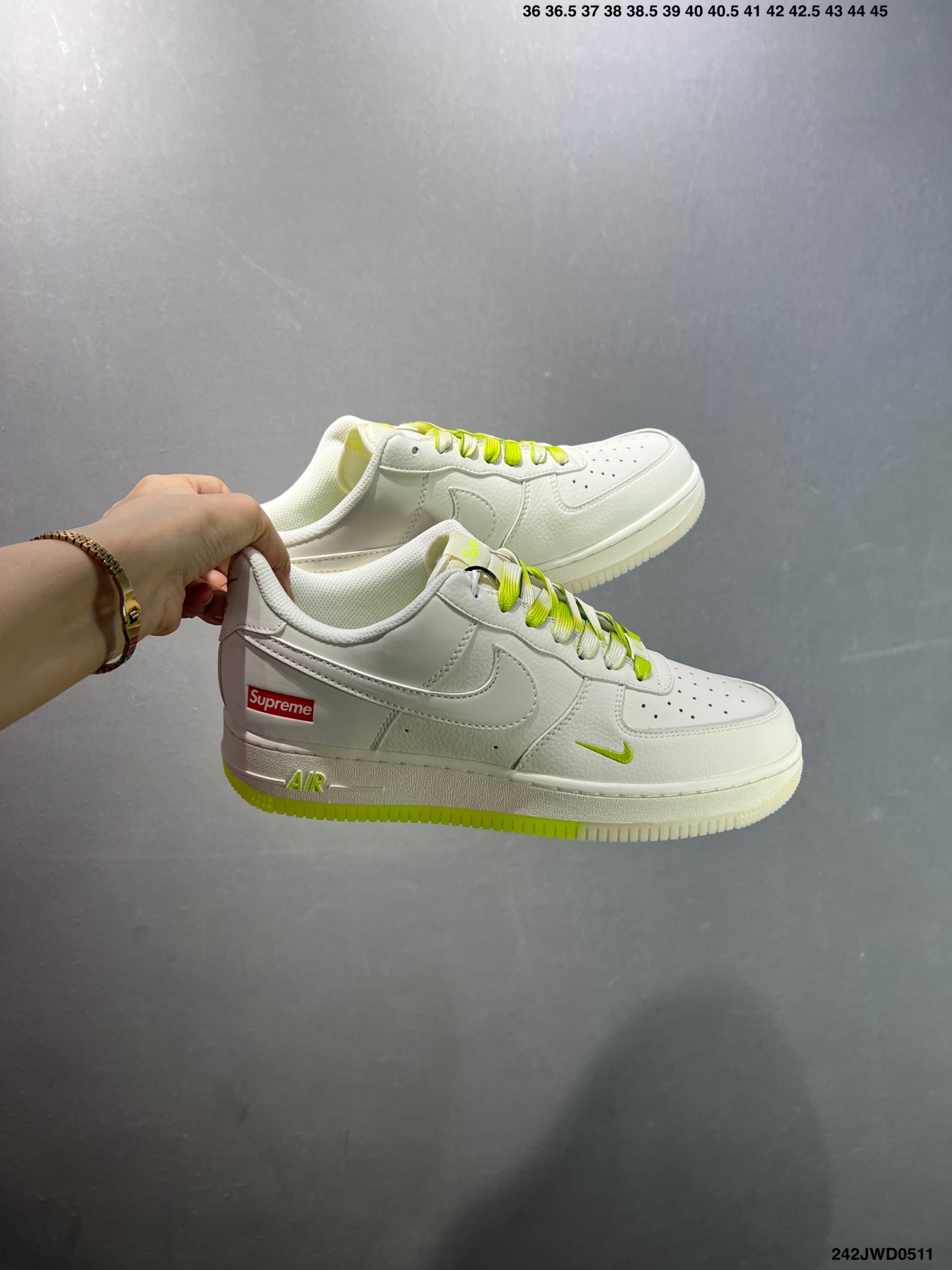 Nike Air Force 1 Low '07 Custom Sneakers - Supreme Collaboration 4 i1746896164227 5602 0 8