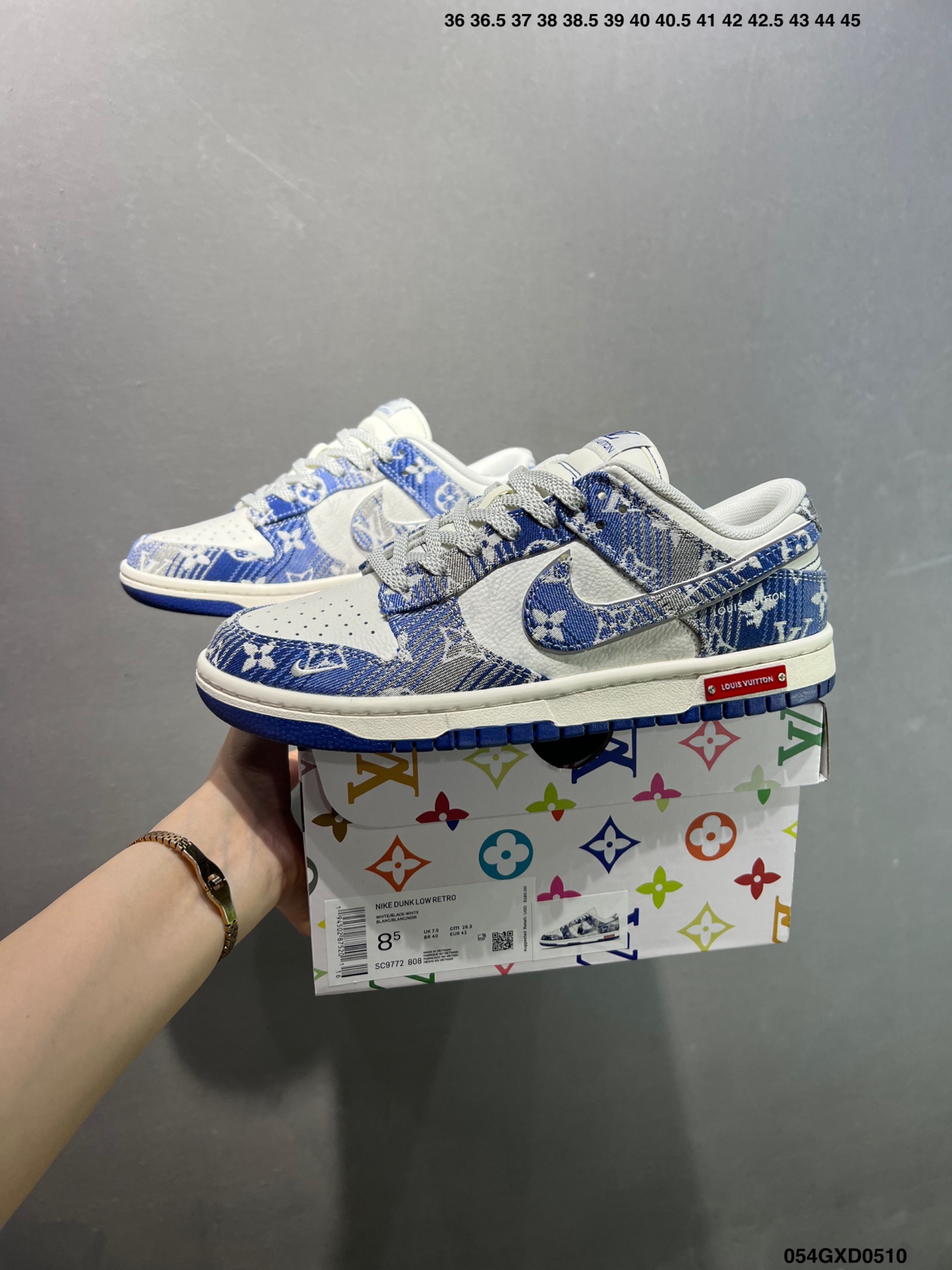 Nike Dunk Low Custom Louis Vuitton Edition Sneakers - Size 36-45 10 i1746897508354 7969 0 8