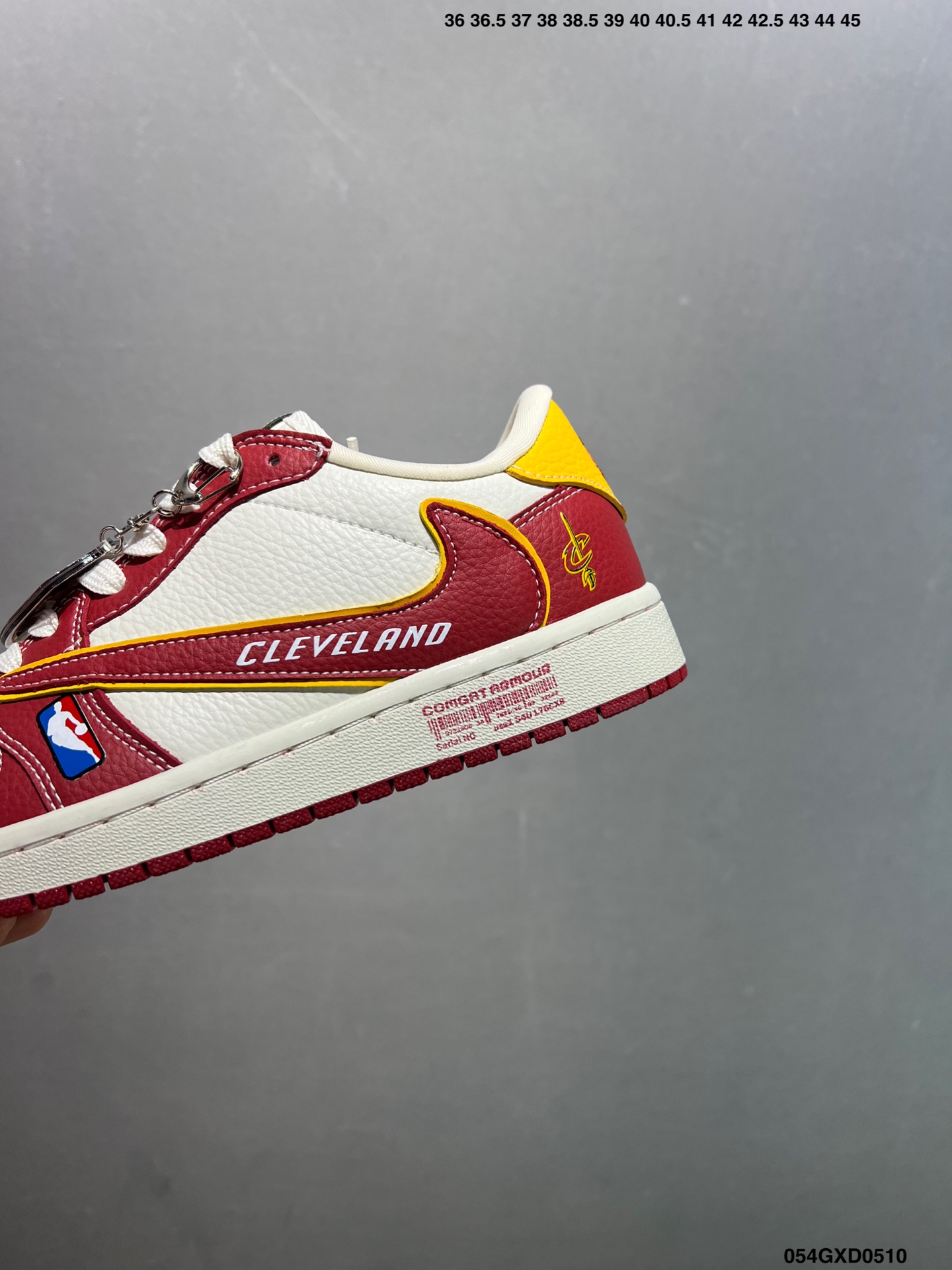 Nike Air Jordan 1 Low Cleveland Cavaliers Edition Custom Sneakers 7 i1746897543182 383 0 5