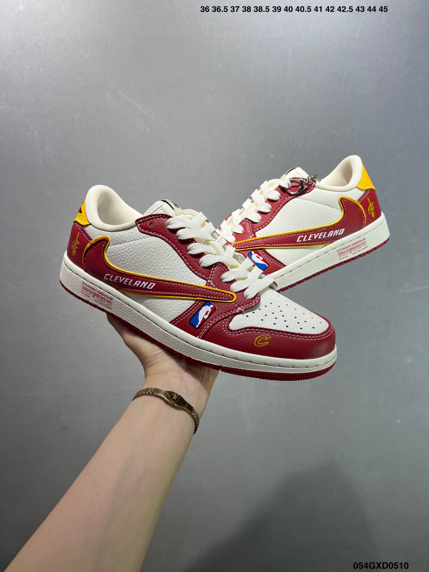 Nike Air Jordan 1 Low Cleveland Cavaliers Edition Custom Sneakers 9 i1746897543213 8963 0 7