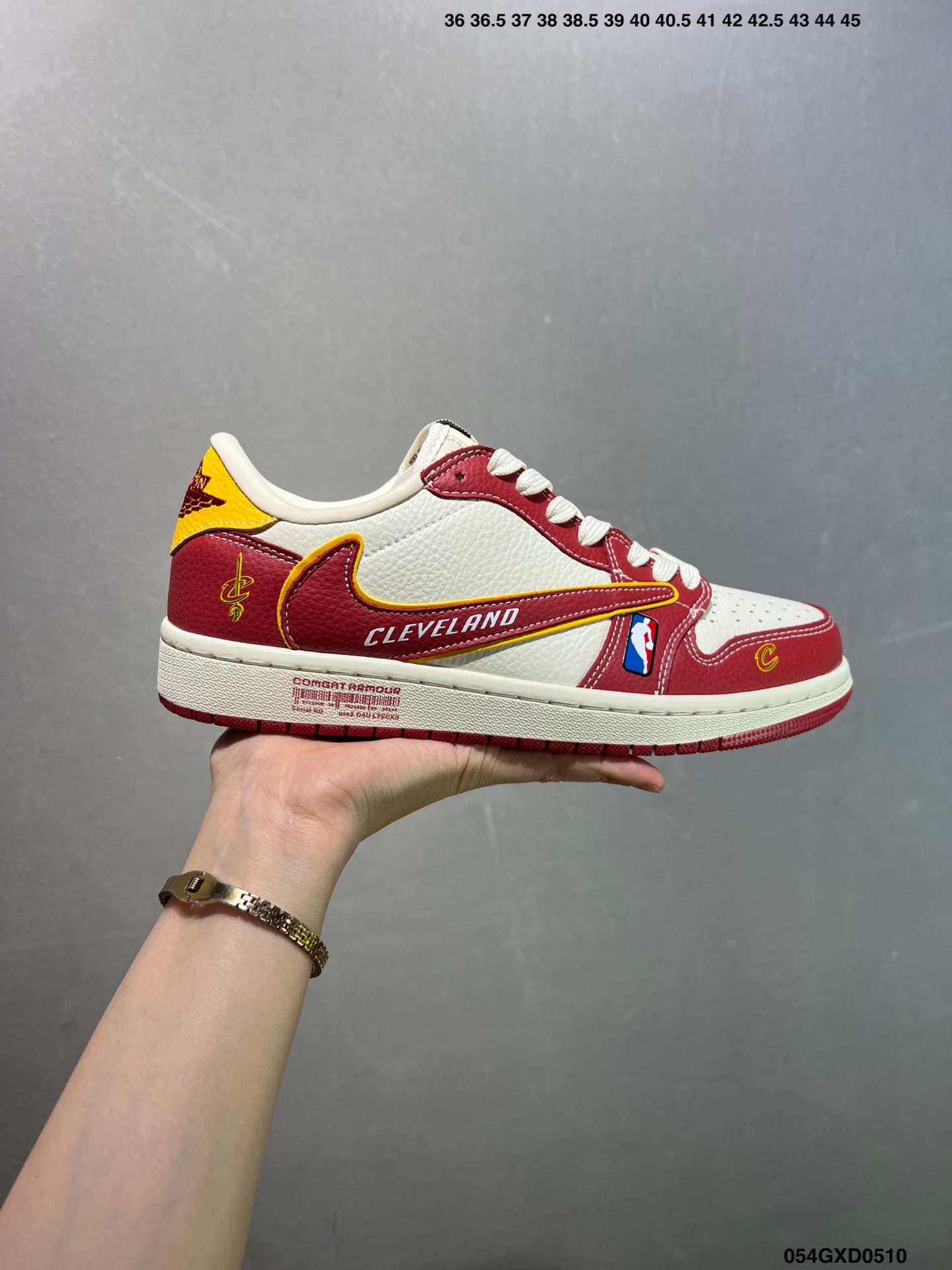 Nike Air Jordan 1 Low Cleveland Cavaliers Edition Custom Sneakers 2 i1746897544962 5024 0 0